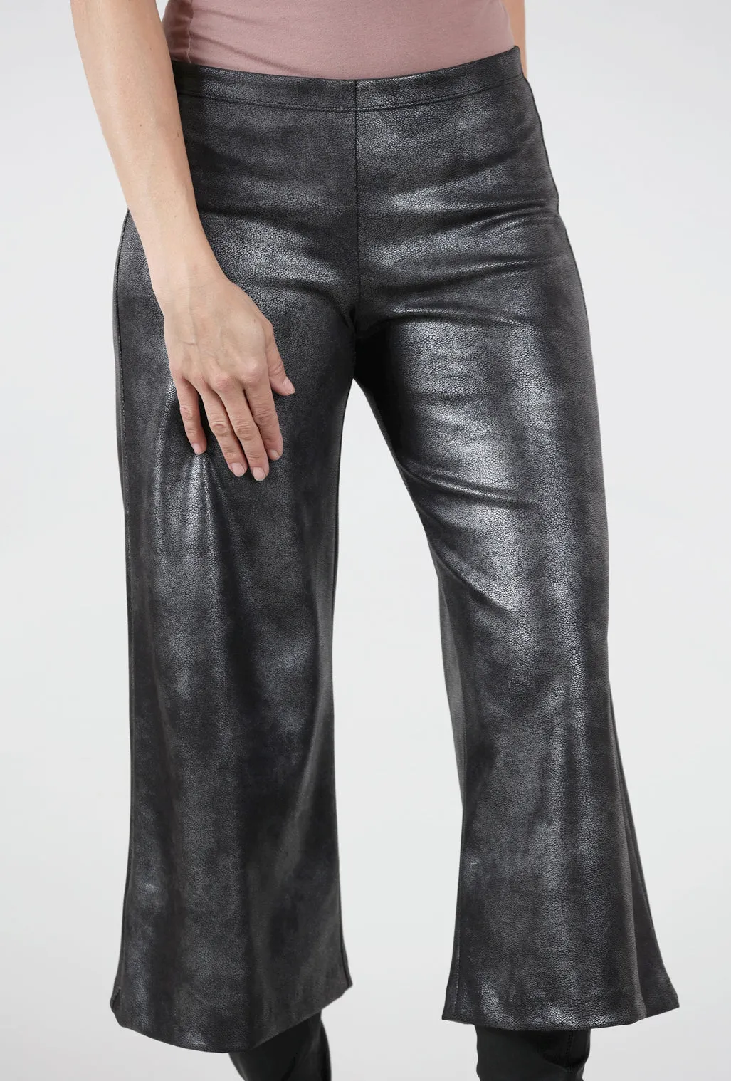 Shimmer Stephie Pant, Silver Chic Fit