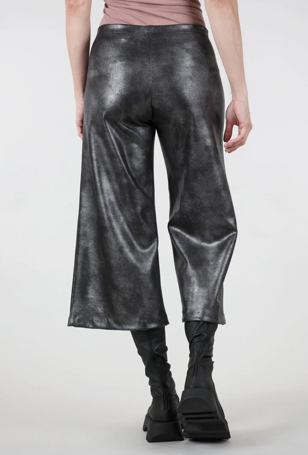 Shimmer Stephie Pant, Silver Chic Fit