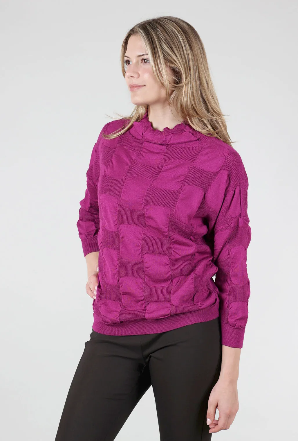 Short Sleek Hera Sweater, Gem