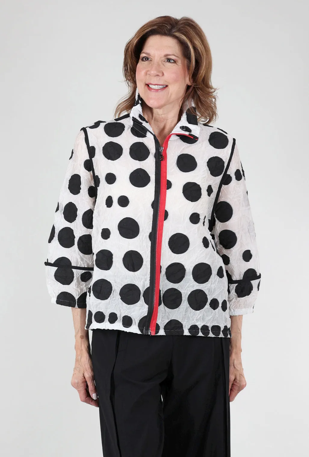 suitable for extreme sports Receipt Shot of Red Jacket, White/Black
