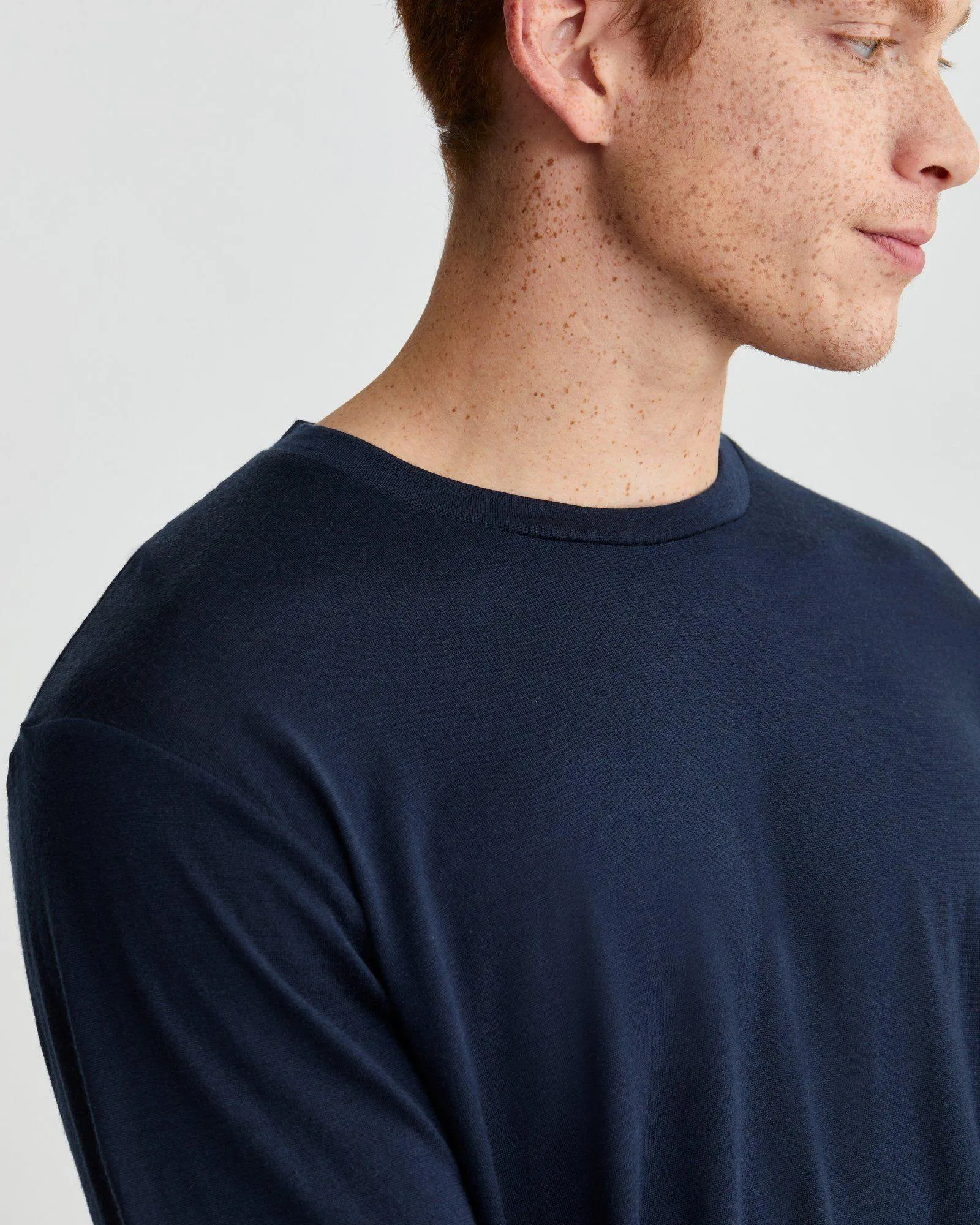 Shrink proof M's Traveler Merino LS Tee