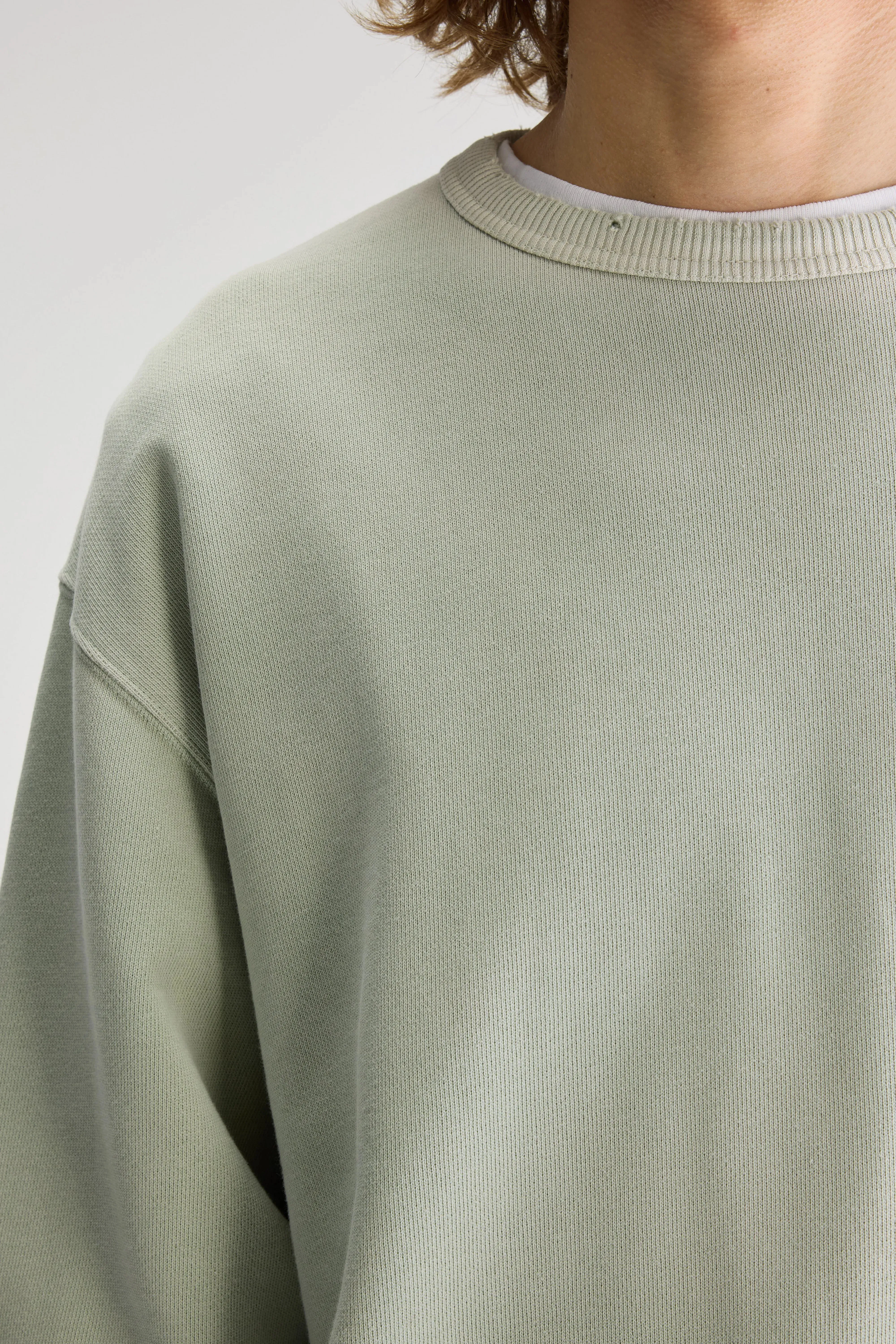 Signature styles Fabien crewneck sweatshirt (251 / M / CELADON)