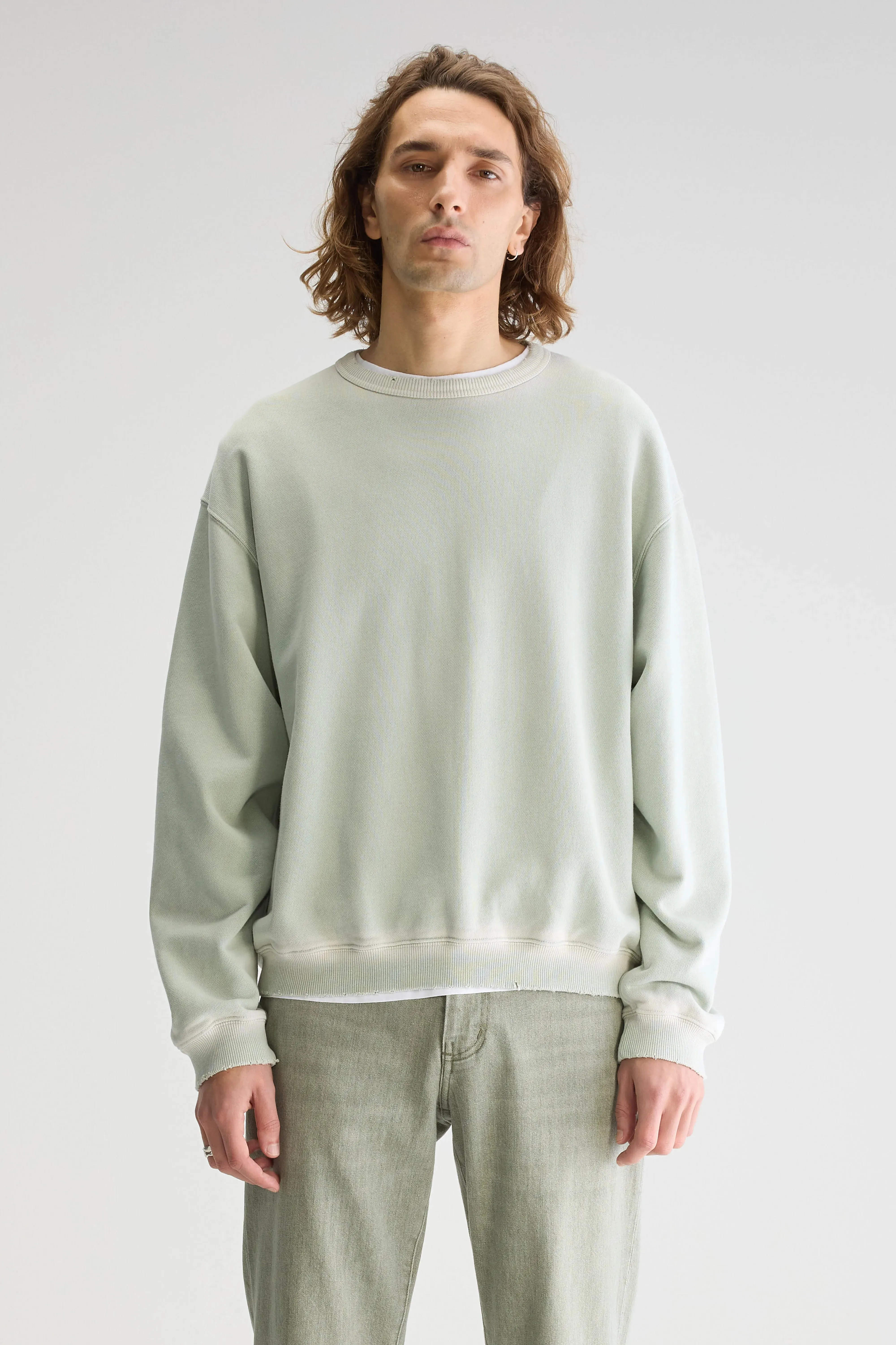 Signature styles Fabien crewneck sweatshirt (251 / M / CELADON)