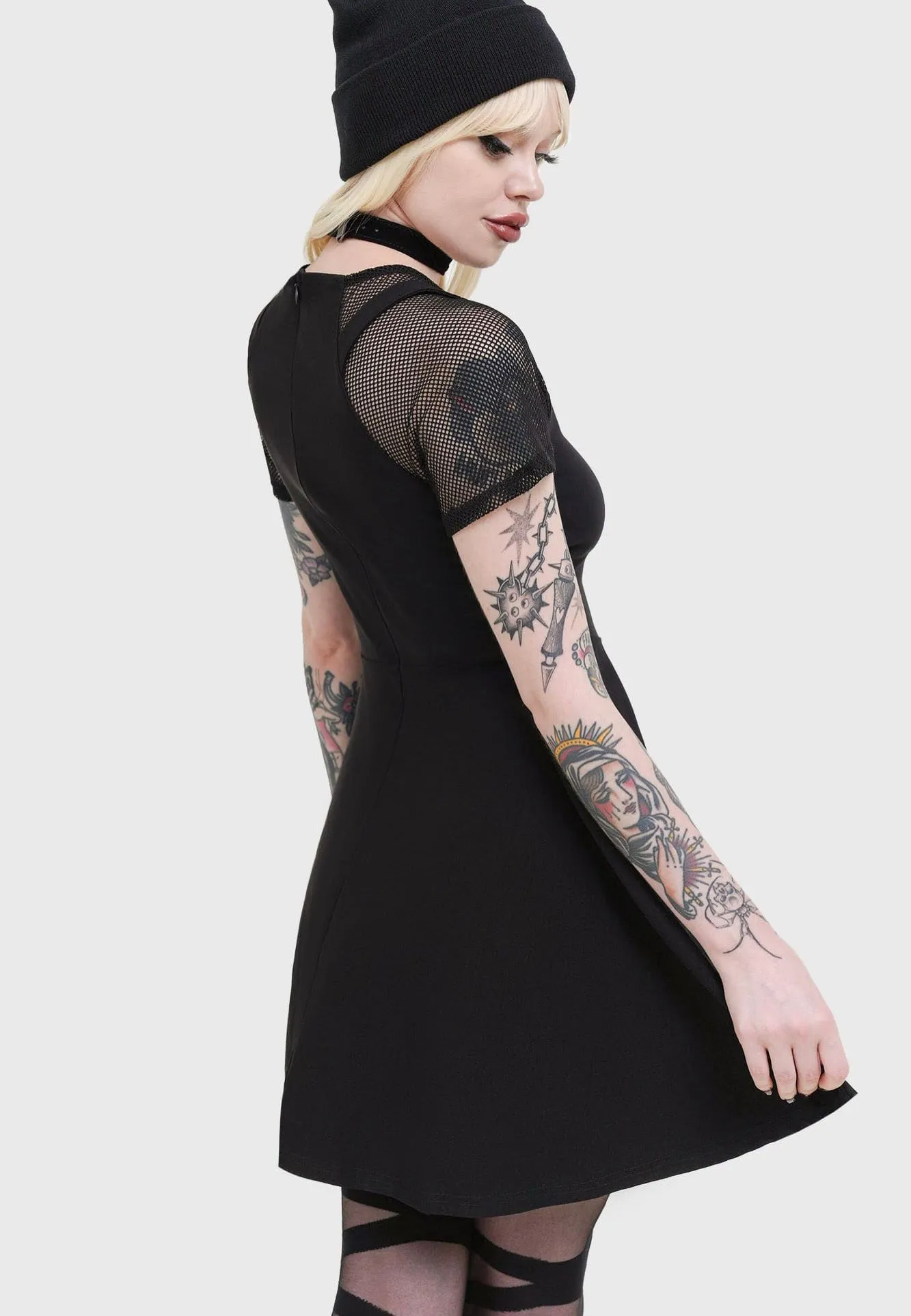 Simple Attire Killstar - Night Dusk Black - Dress