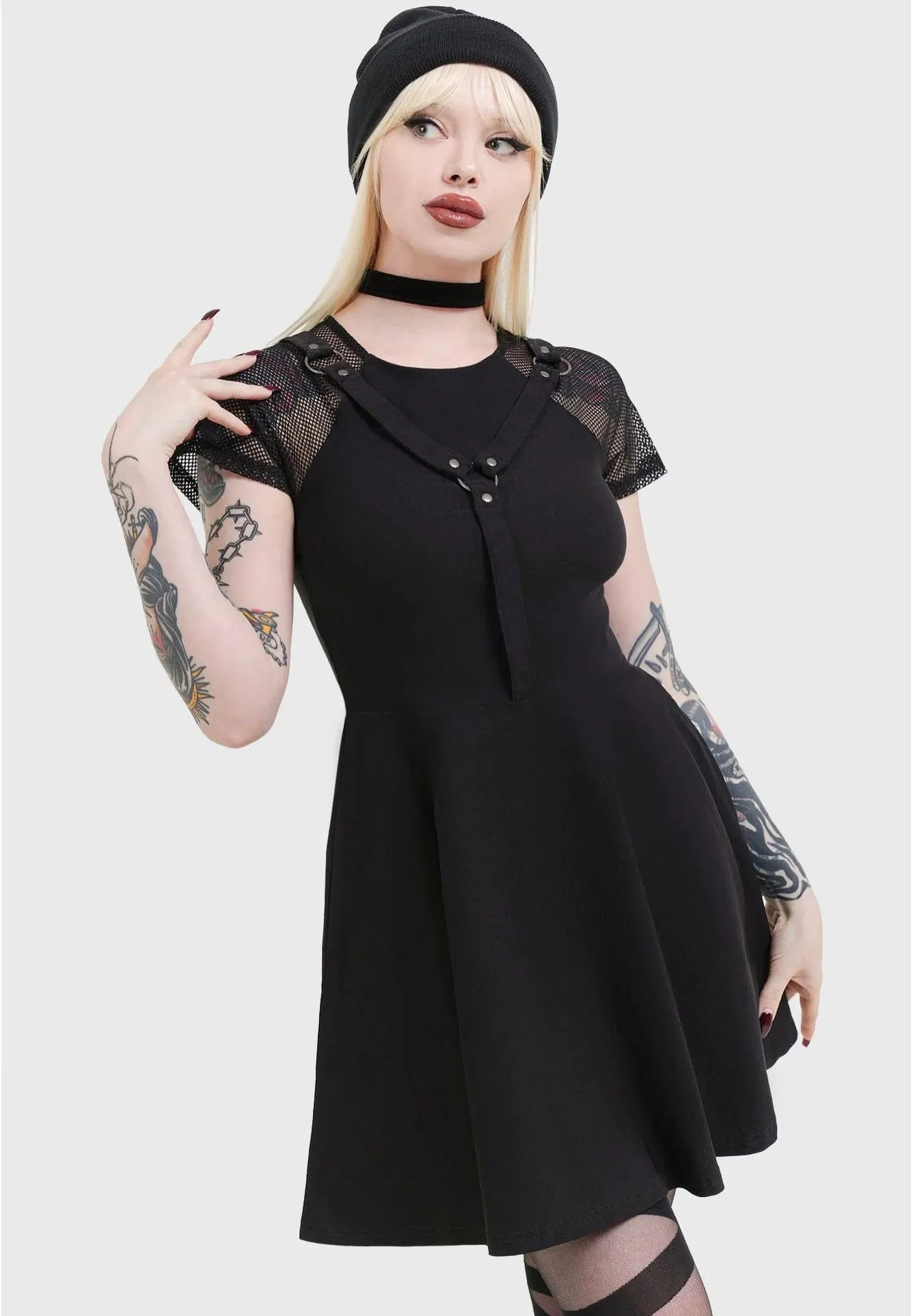 Simple Attire Killstar - Night Dusk Black - Dress