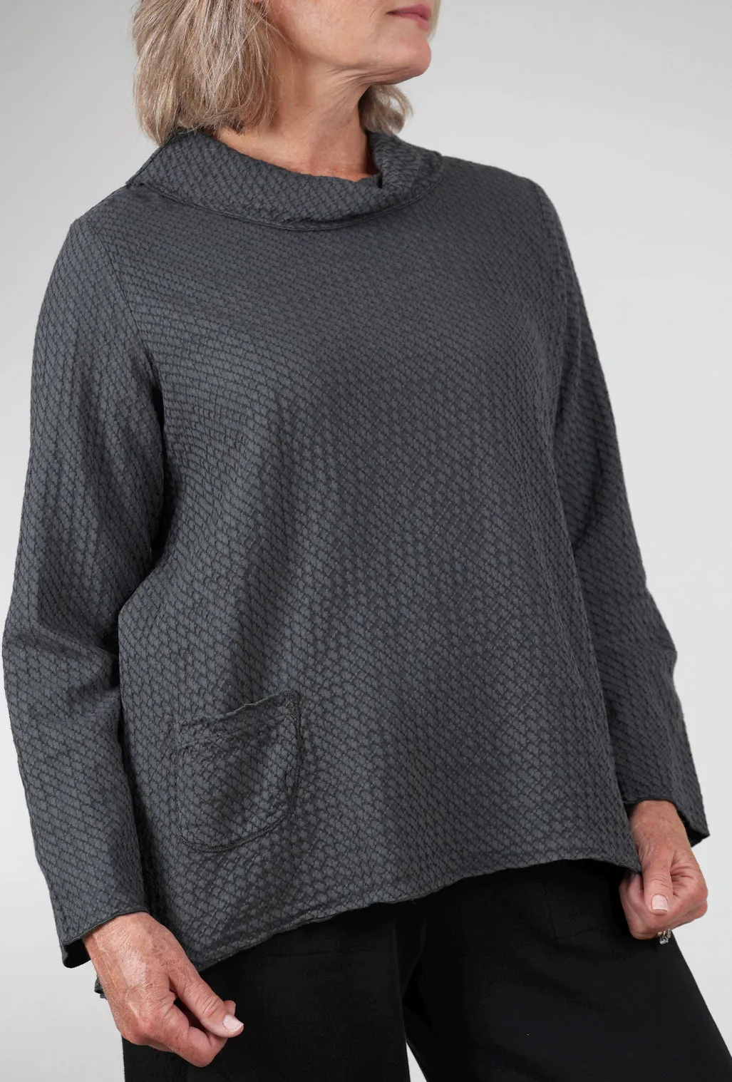 Simple Comfort Honeycomb Pocket Top, Iron