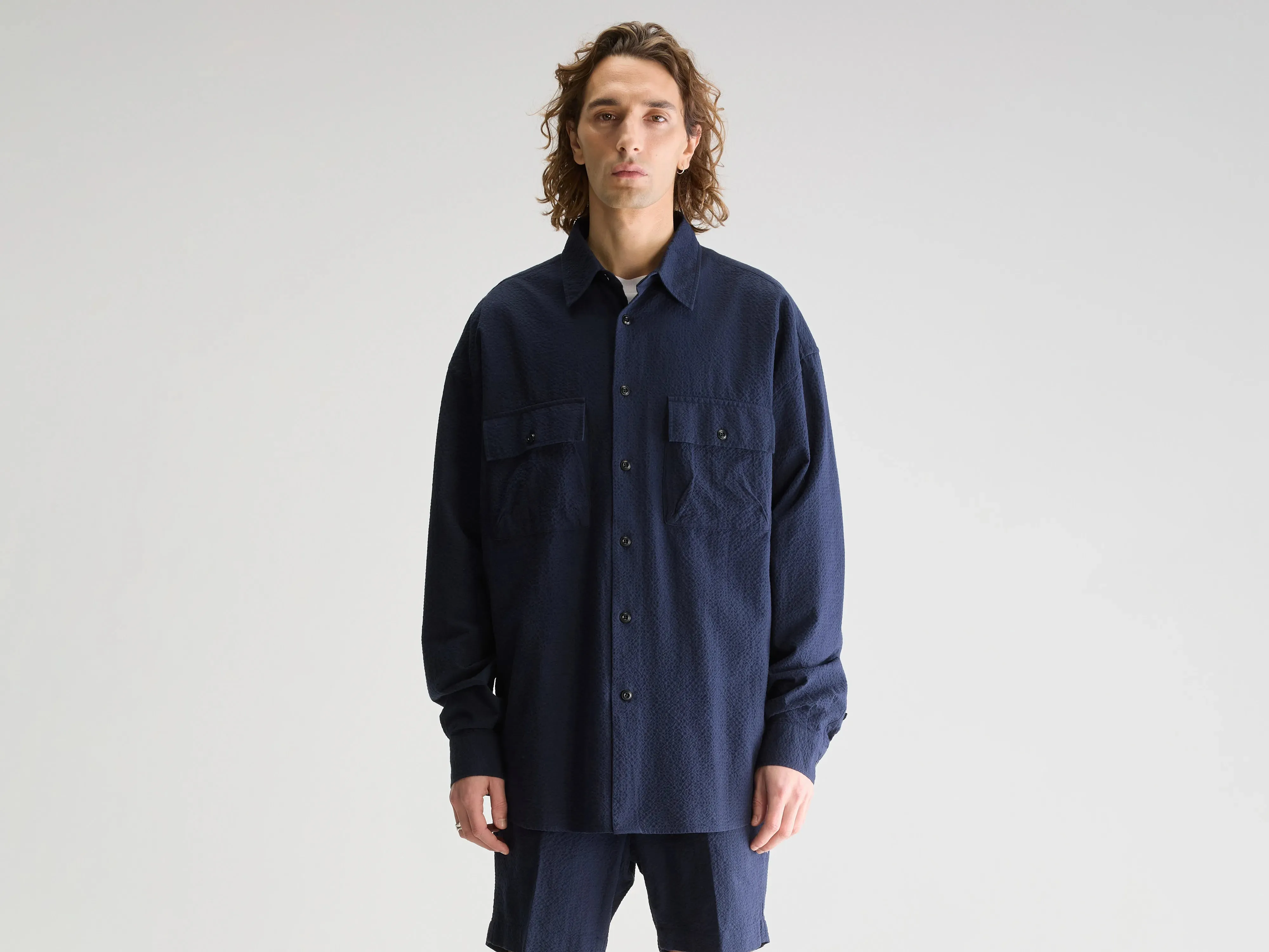 Chic Tones Flopok shirt (251 / M / NAVY)