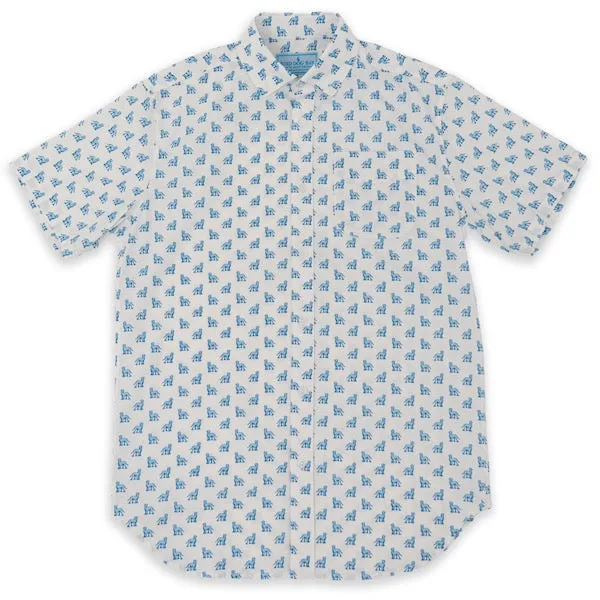 Simple Slim Fit Lucky Labs: Weekender - White