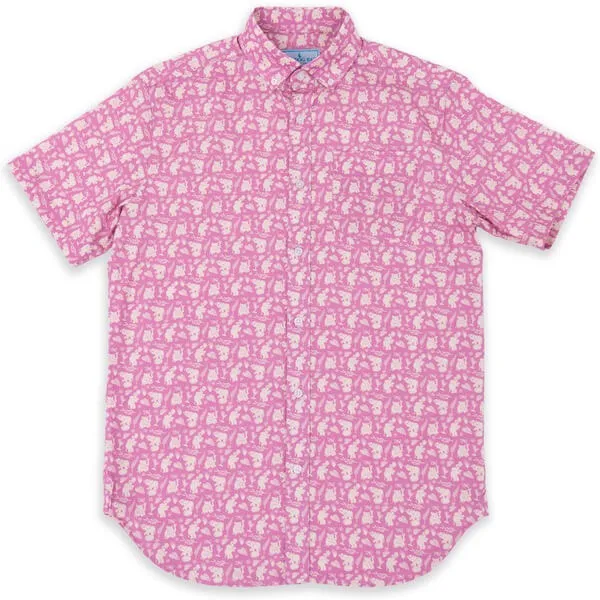 Simplistic Design Pink Elephants: Weekender - Pink