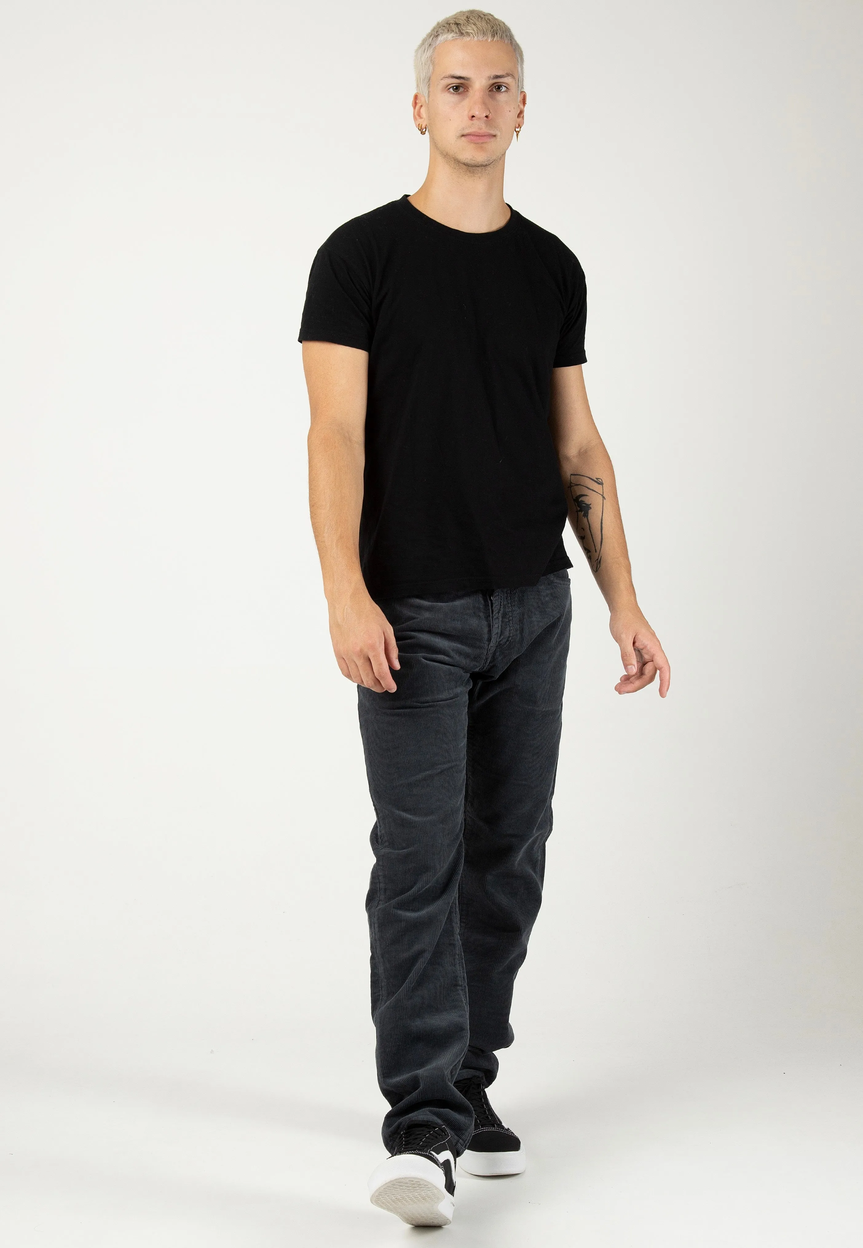 Sleek Fit Carhartt WIP - Klondike Rinsed Blacksmith - Pants