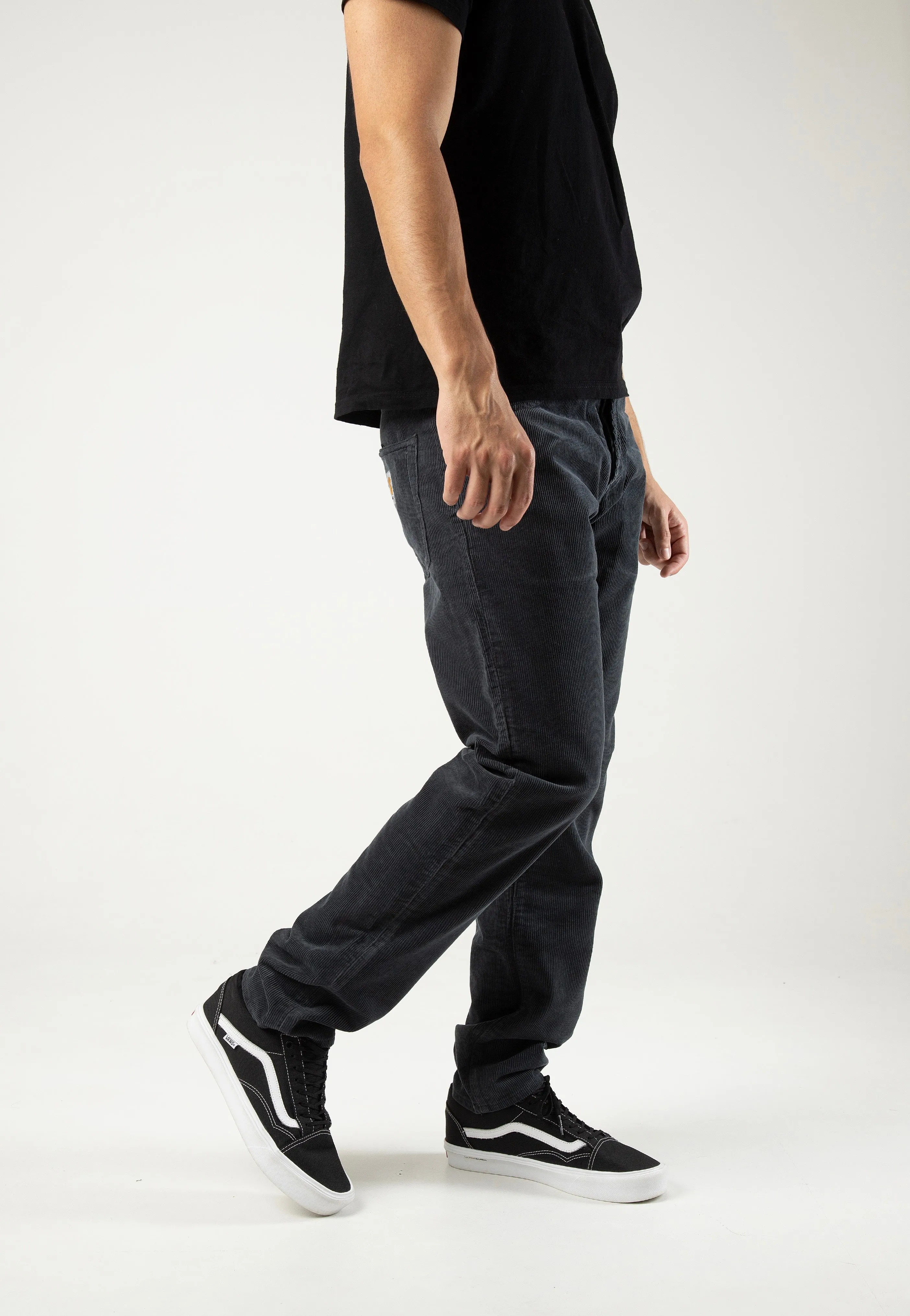 Sleek Fit Carhartt WIP - Klondike Rinsed Blacksmith - Pants