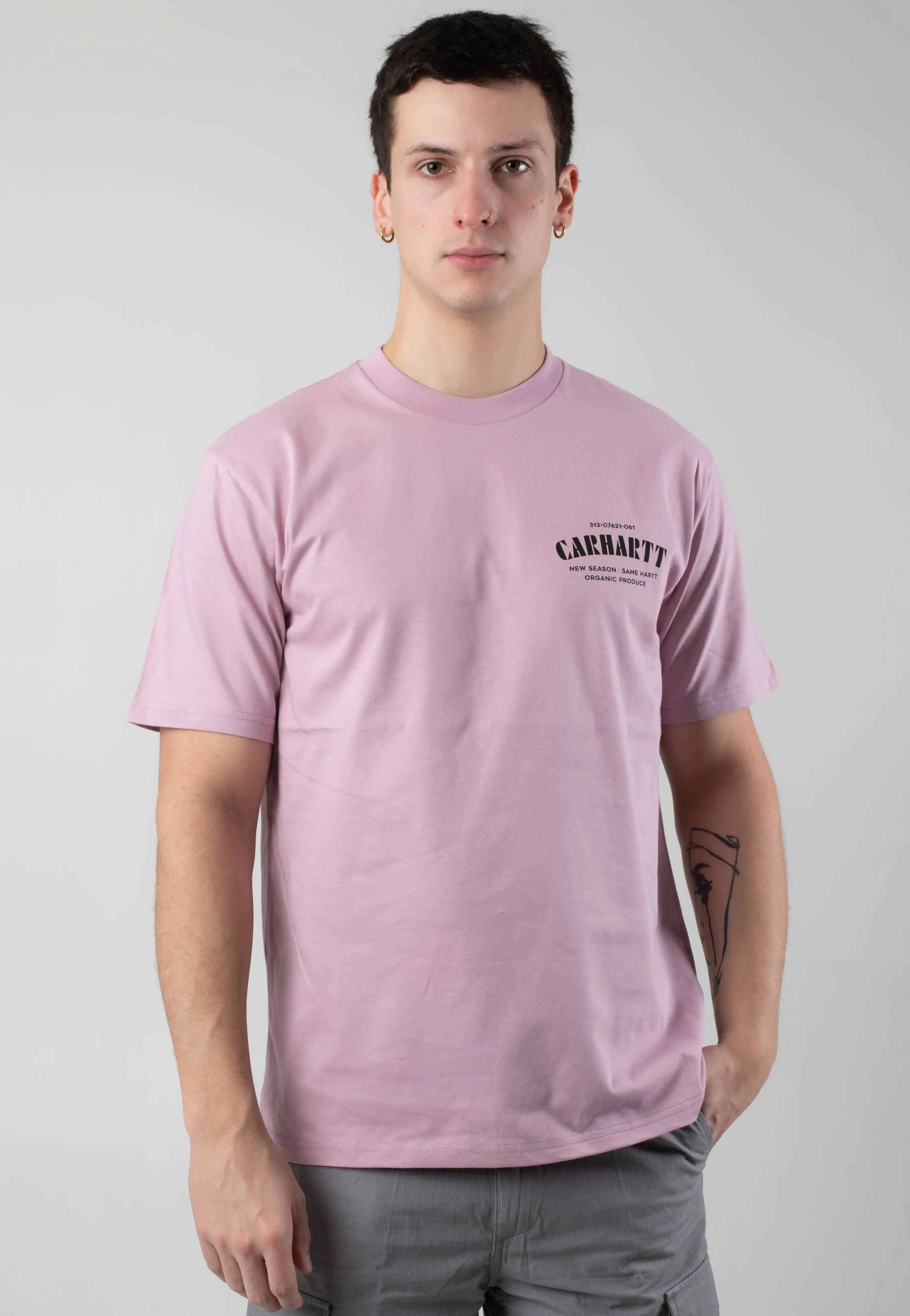 High-End Quality Carhartt WIP - Catalogue C Logo Hortensia - T-Shirt