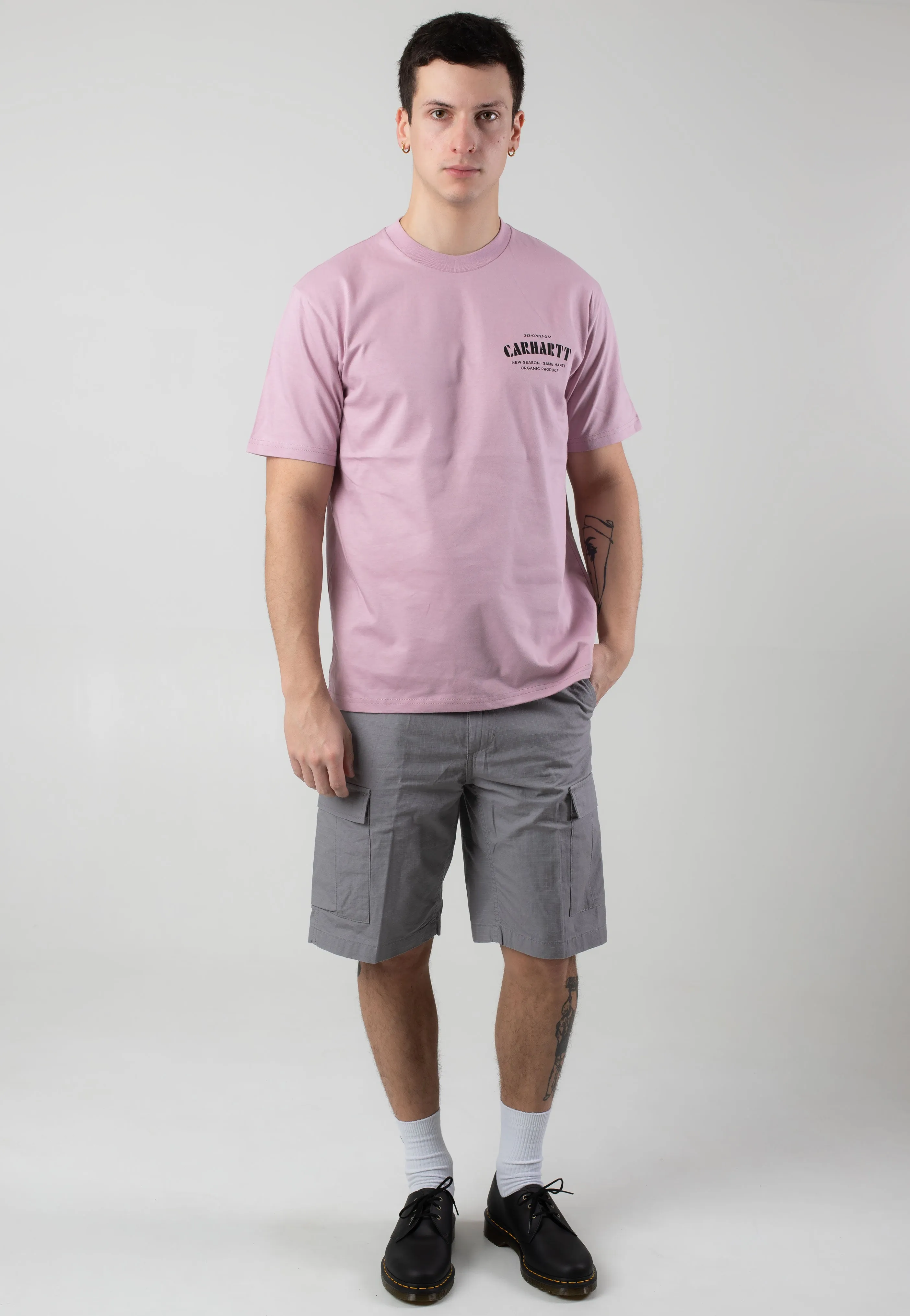 Sleek Look Carhartt WIP - Catalogue C Logo Hortensia - T-Shirt