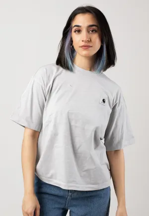 Carhartt WIP - W' Nelson Garment Dyed Sonic Silver - T-Shirt Cool and Relaxed