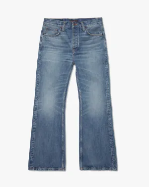 Nudie Flare Glenn Flared Mens Jeans - Streaky Worn | Nudie Jeans Jeans | JEANSTORE