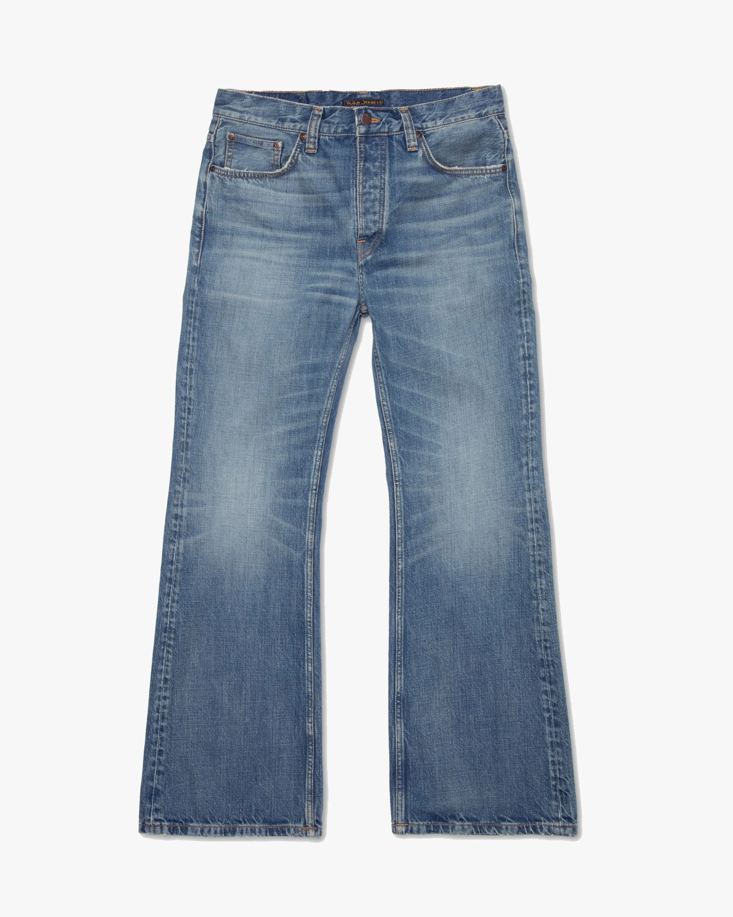 Nudie Flare Glenn Flared Mens Jeans - Streaky Worn | Nudie Jeans Jeans | JEANSTORE