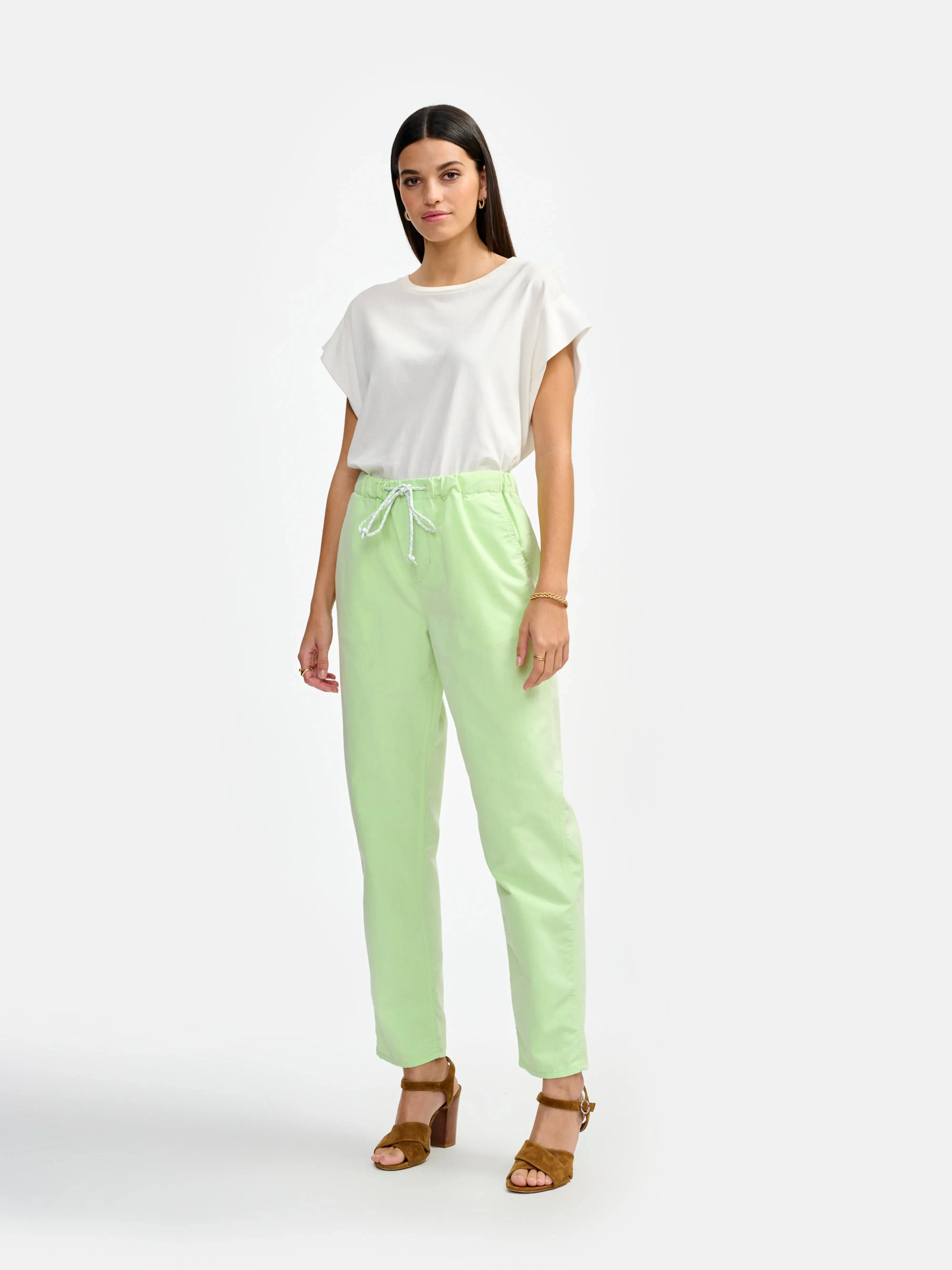 slim fit pizzy trousers (241 / W / VEGAS)