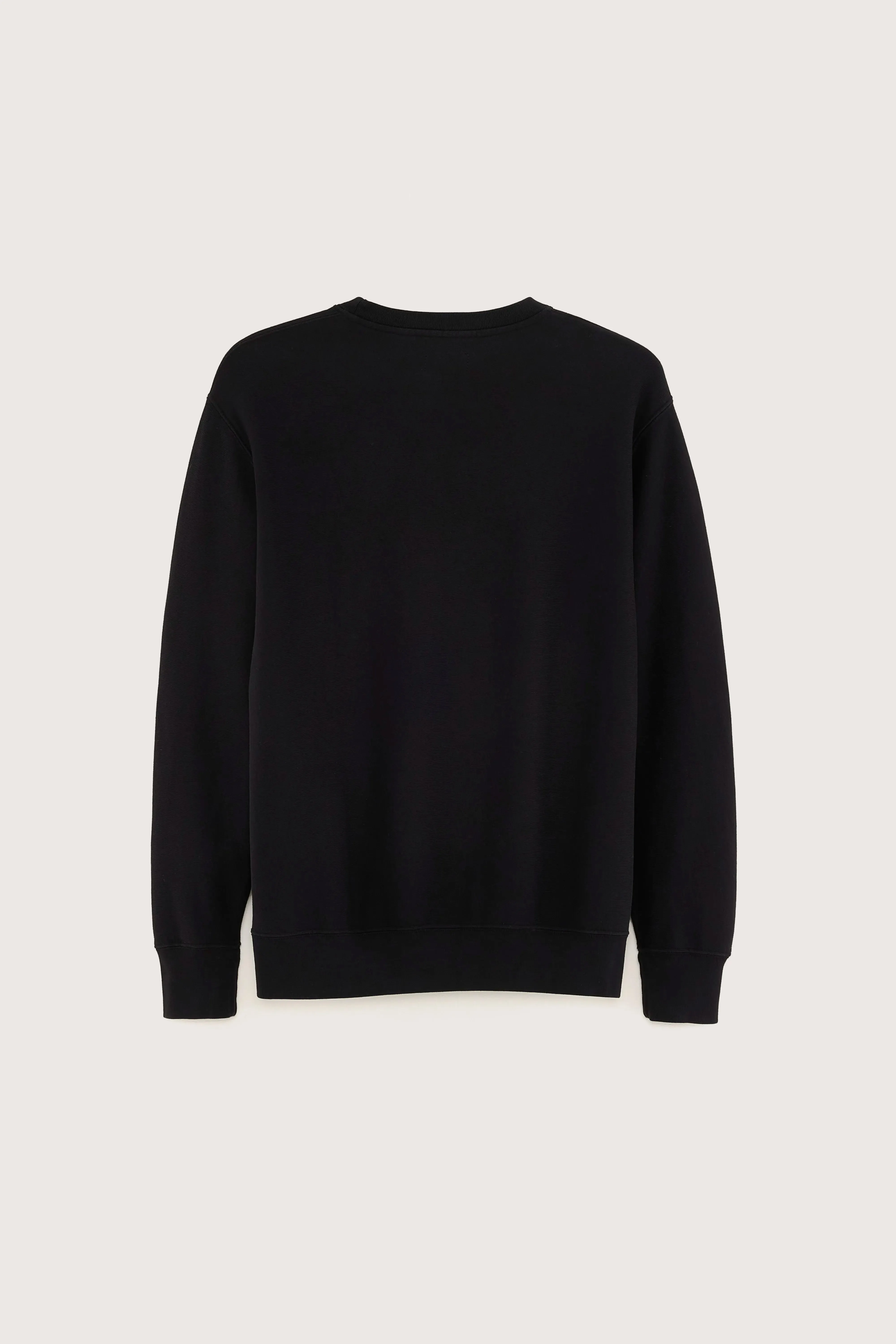Slim Hood Flake crew-neck sweatshirt (241 / M / BLACK)