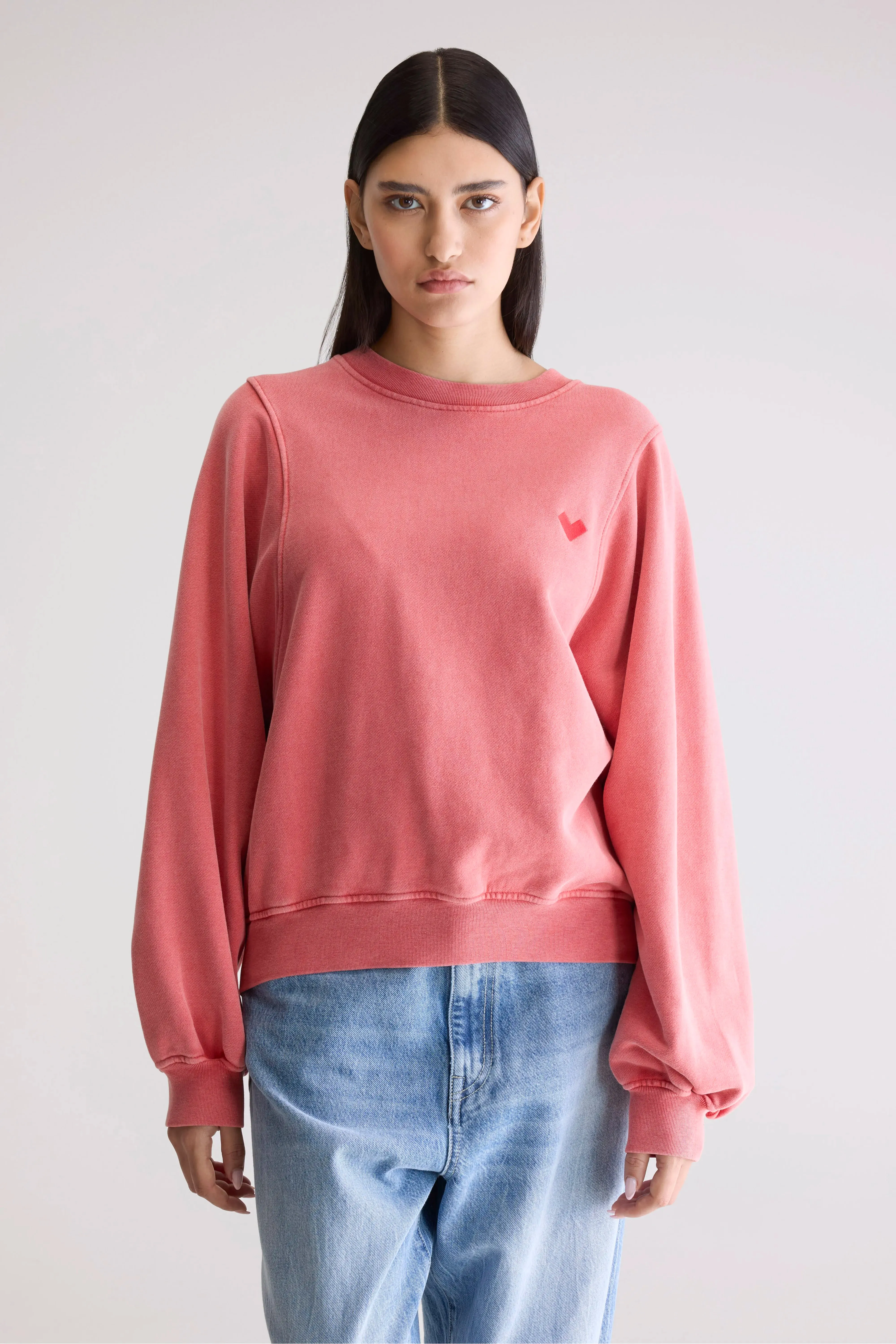 Slim Hoodie Filosa crewneck sweatshirt (252 / W / SANGUINE)