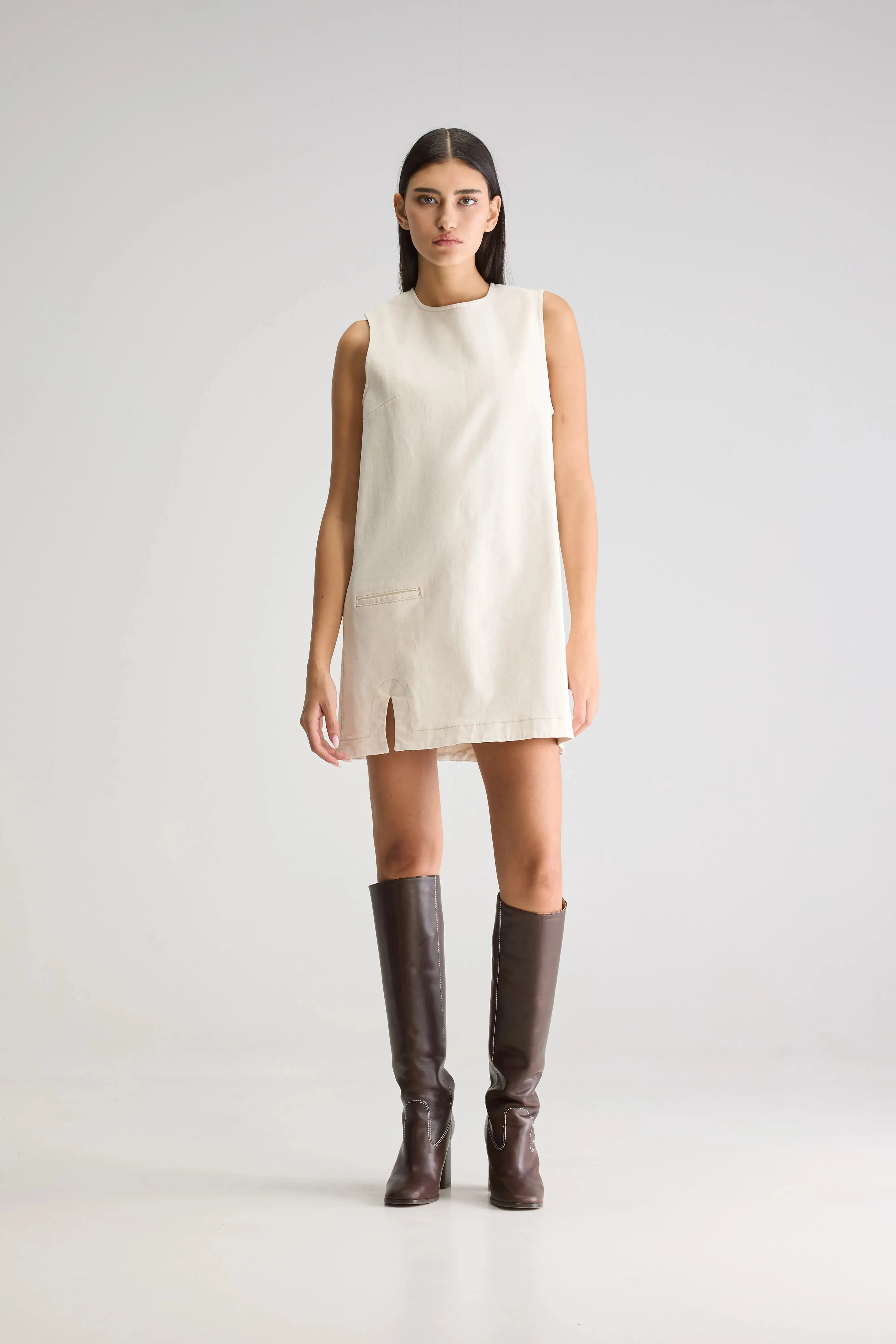 Smart Casual Gapily mini dress (251 / W / NATURAL)