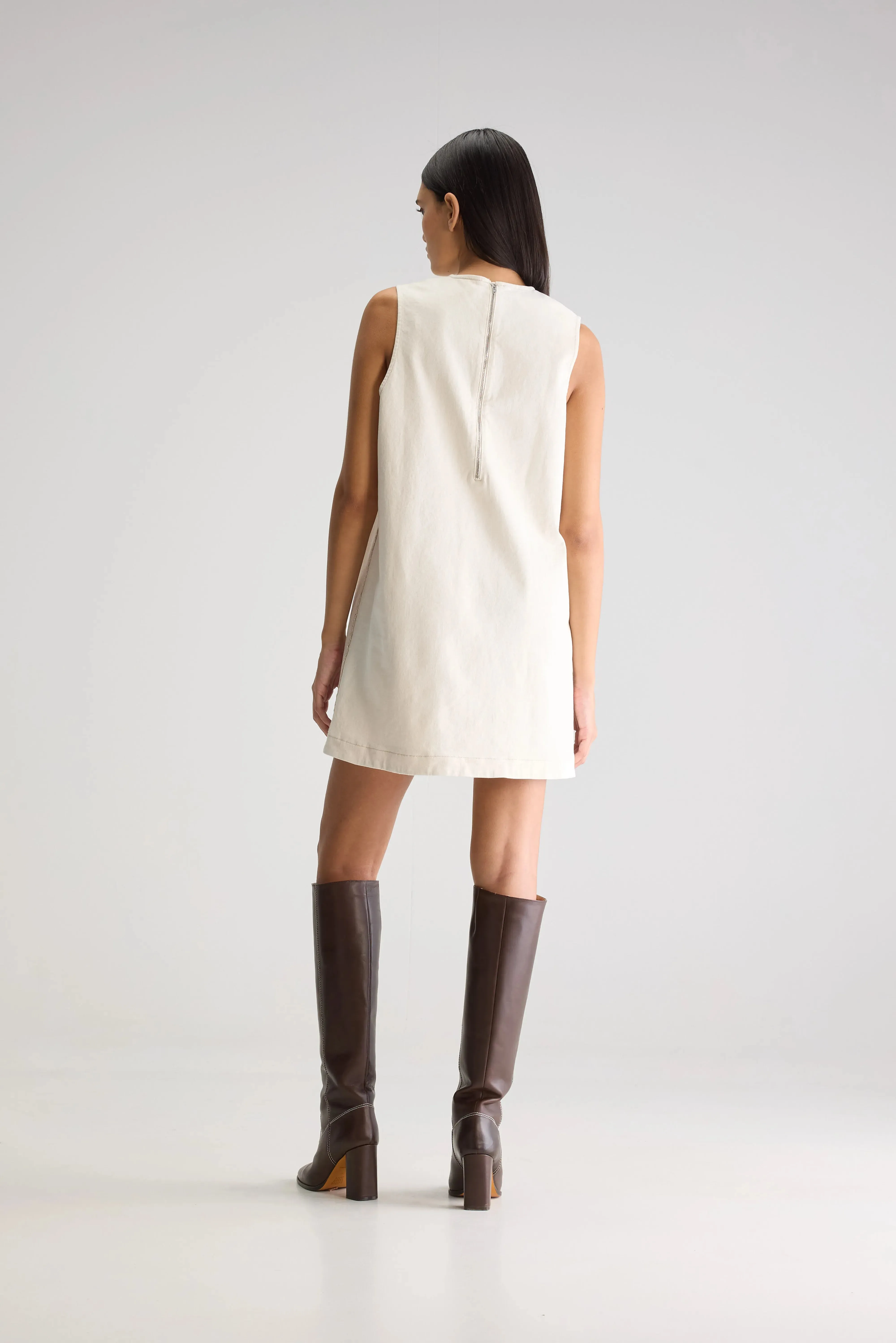 Smart Casual Gapily mini dress (251 / W / NATURAL)
