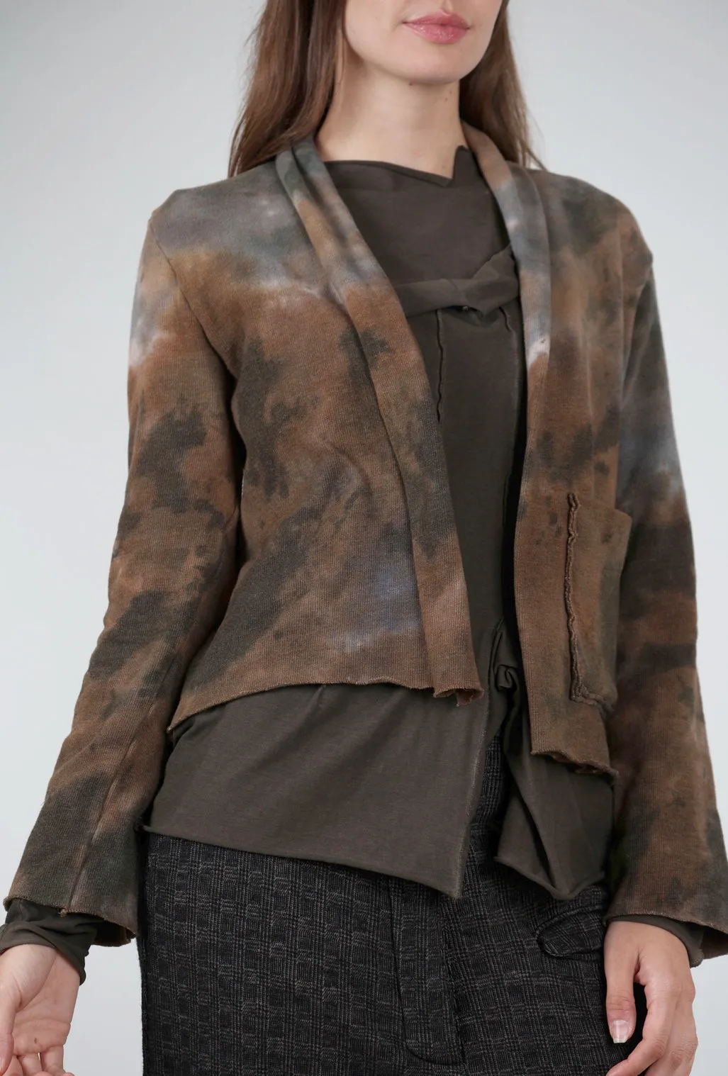 Smart Fit Cozy Crop Cardie, Khaki