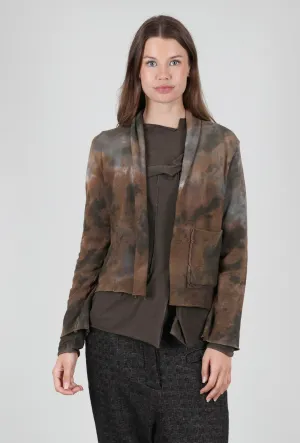 Fresh Season Chic Style Cozy Crop Cardie, Khaki