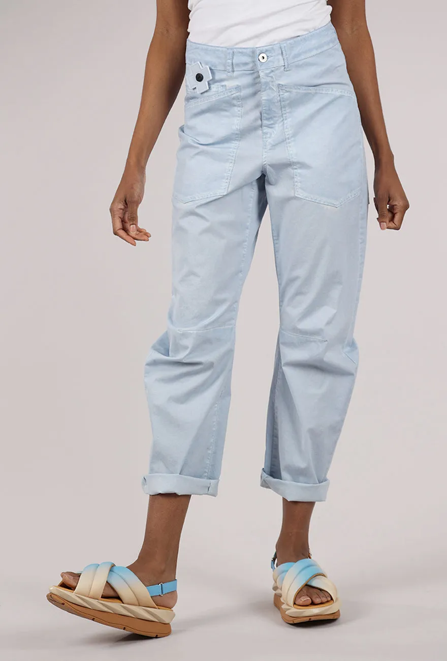 Smart Look A Great Pant, Light Blue