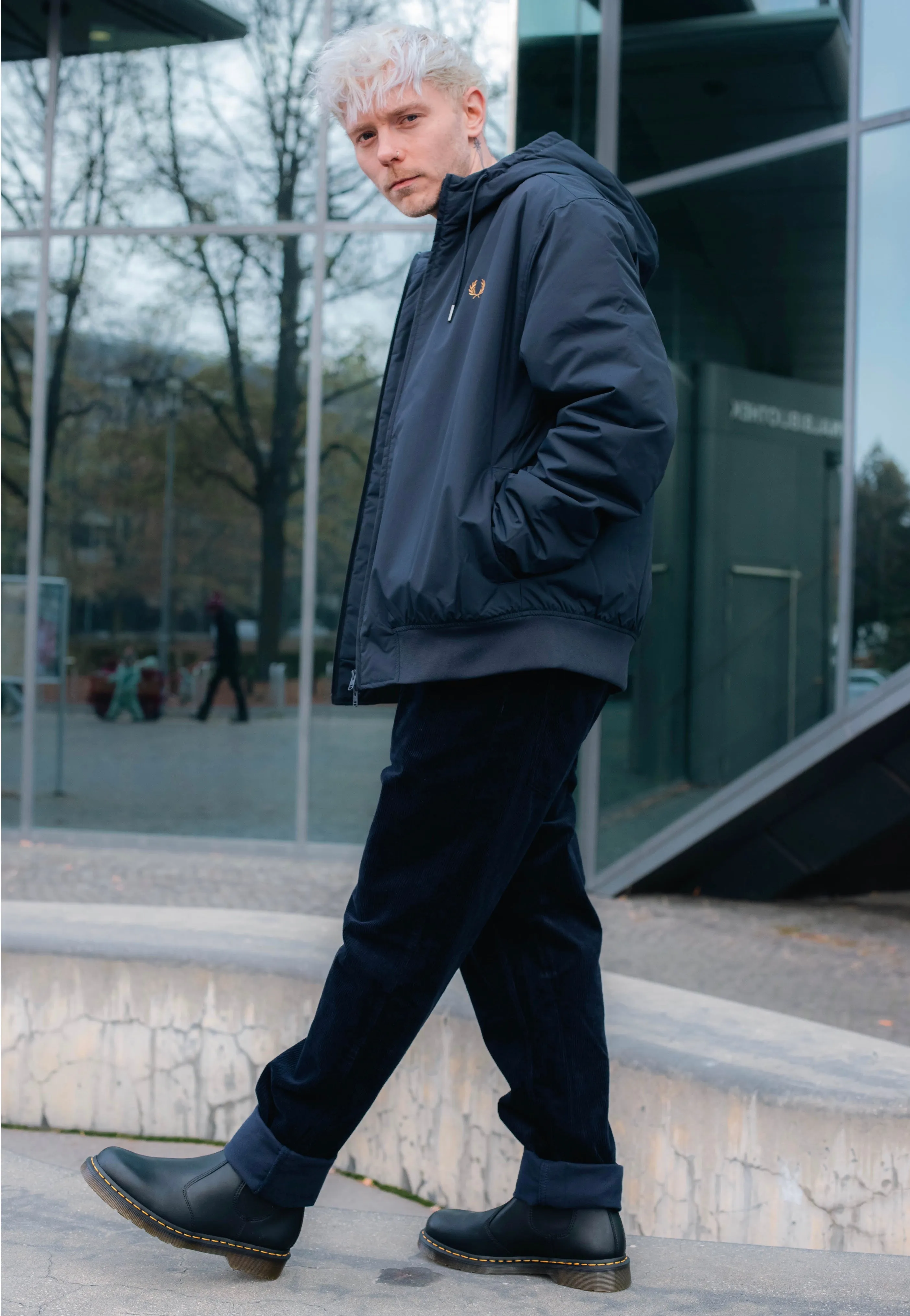 Smart Look Carhartt WIP - Newel Rinsed Dark Navy - Pants