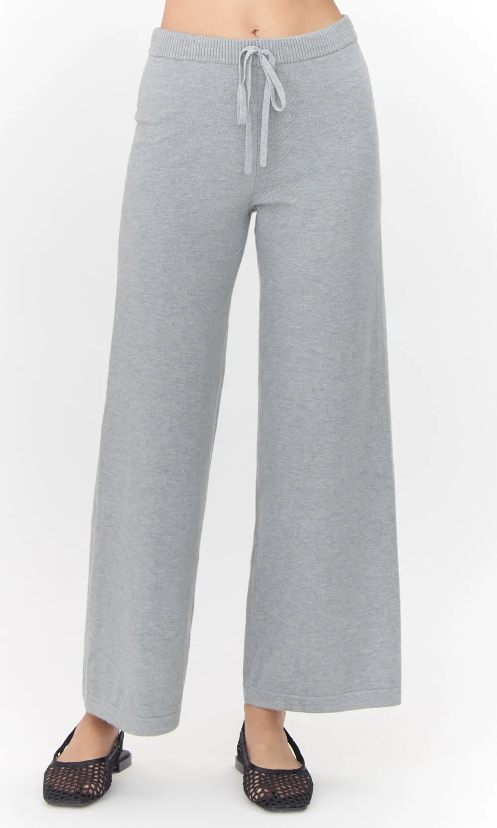 Smart Look Paige Soft Wide Leg Knit Pants