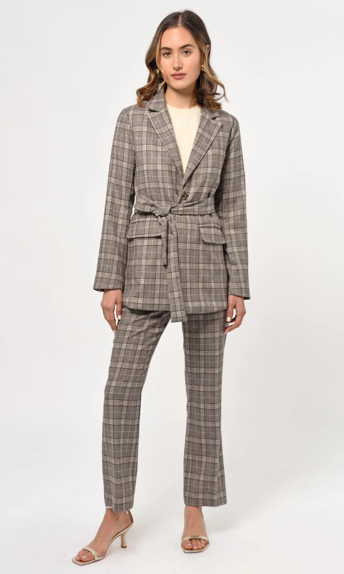 Smart Style Indala Check Trouser