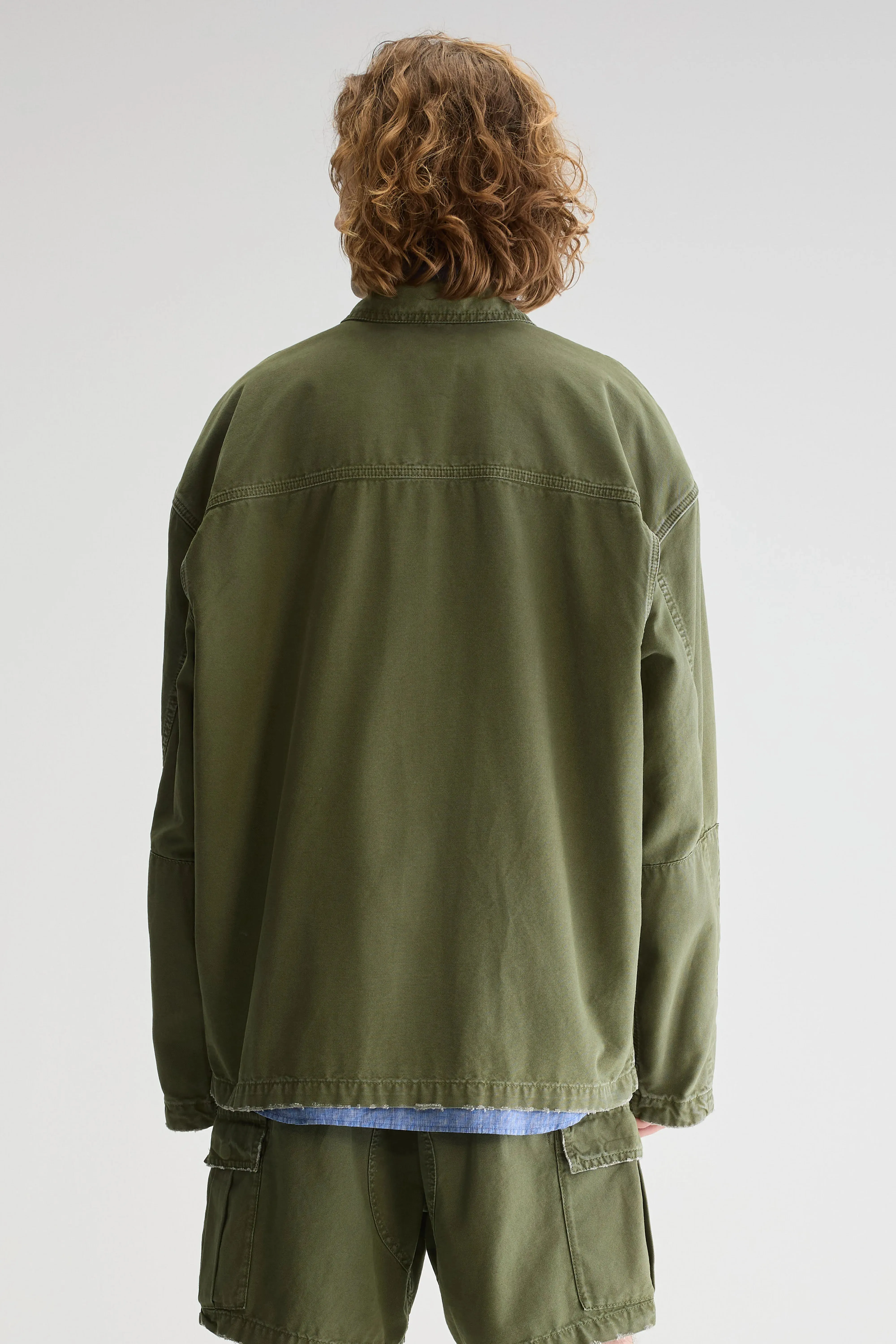 Smooth Feel Finish Kobi regular jacket (251 / M / DUSTY OLIVE)