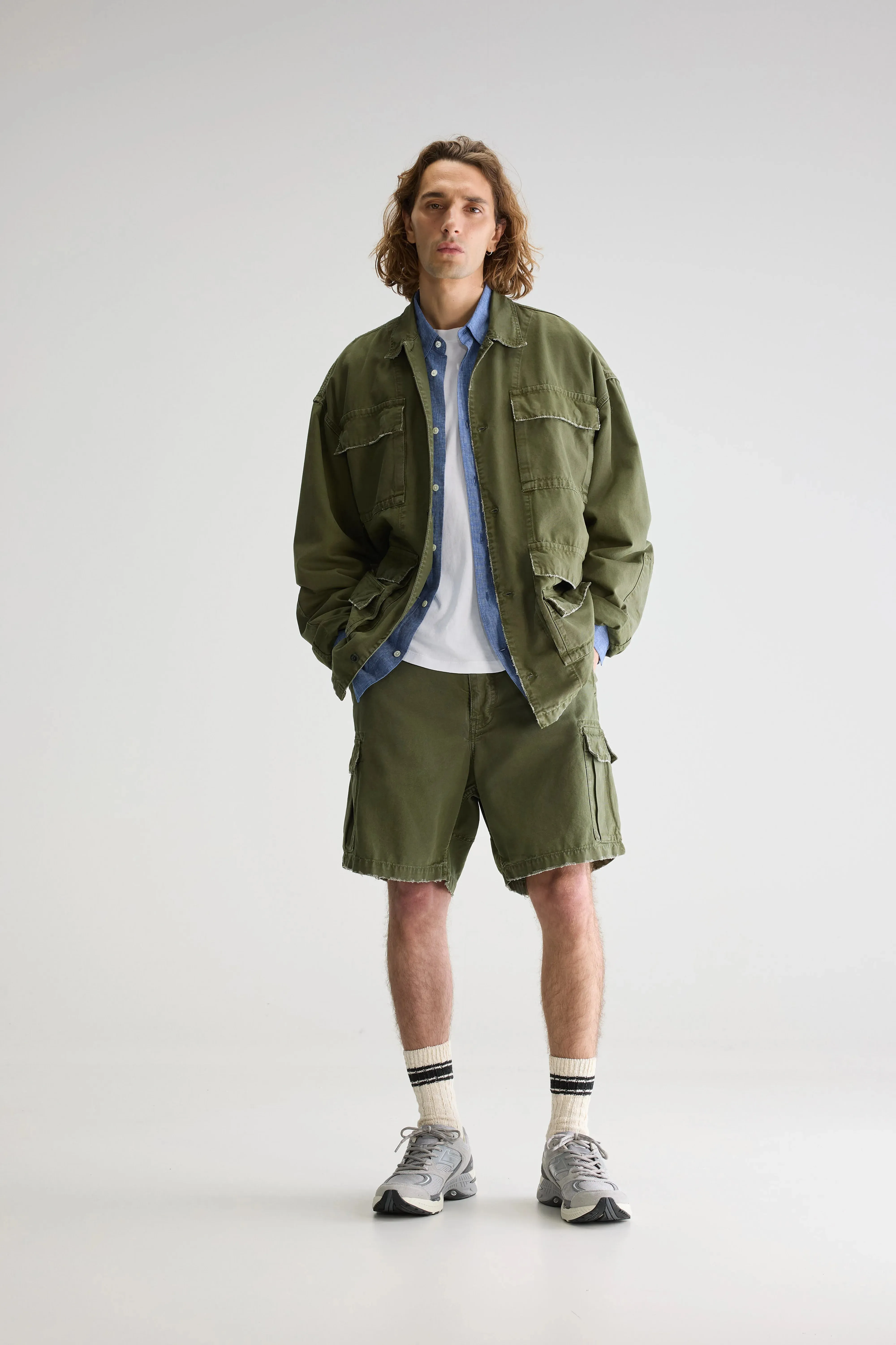 Smooth Feel Finish Kobi regular jacket (251 / M / DUSTY OLIVE)