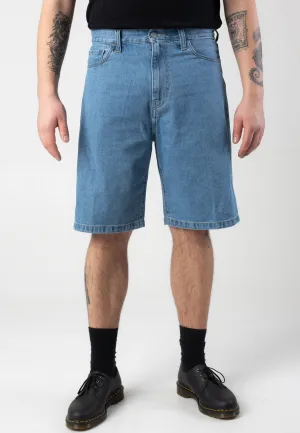 Perfect Fit Beach Vacation Carhartt WIP - Landon Heavy Stone Wash Blue - Shorts