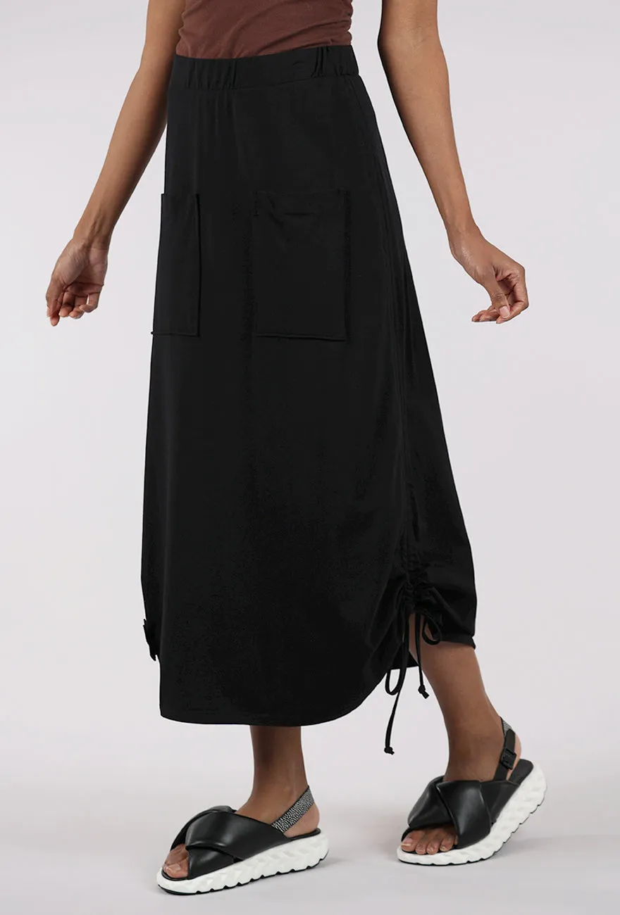 Smooth Wear Summer Pen Skirt, Black