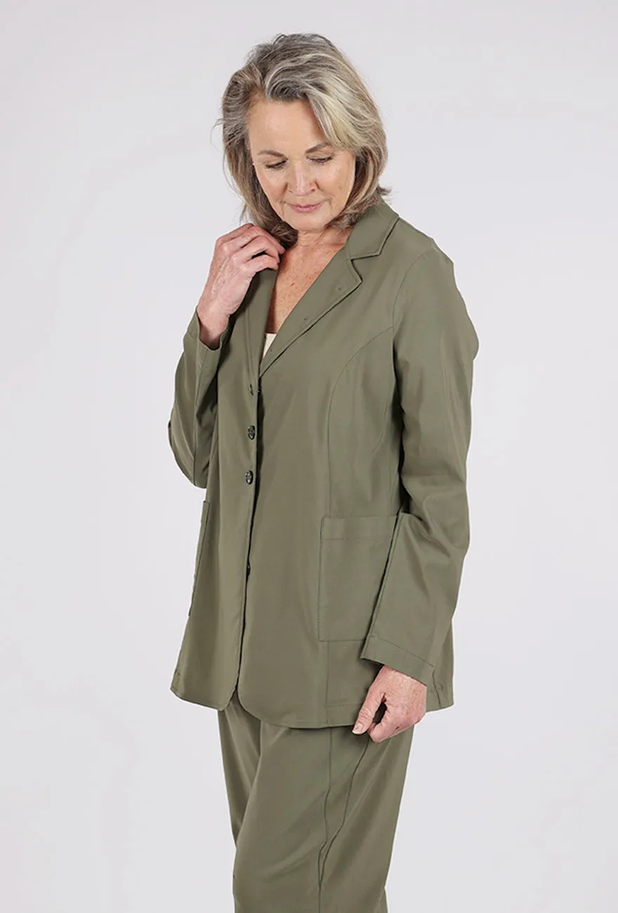 Snap BF Jacket, Militaire Elegant Edge