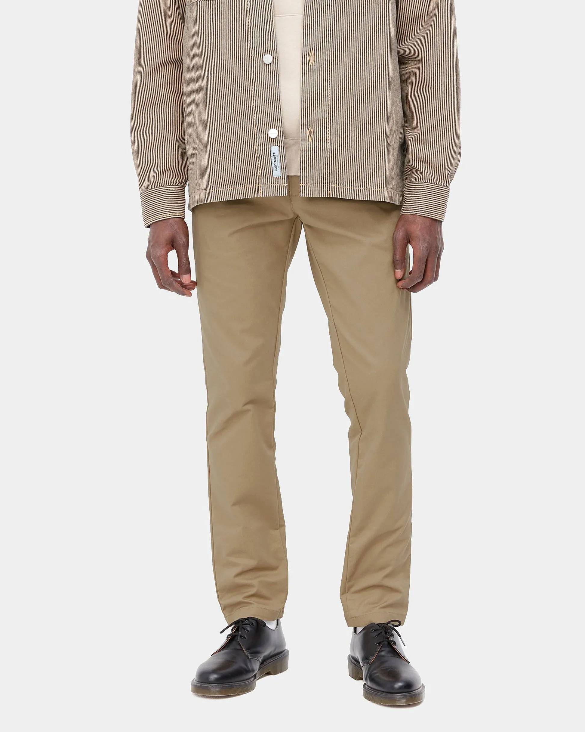 Carhartt WIP Sid Pant Slim Tapered Mens Chinos - Leather Rinsed | Carhartt WIP Chinos & Non-Denim Pants | JEANSTORE