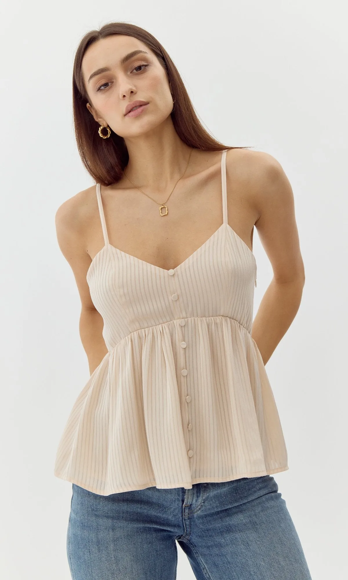 Soft Colors Rendi Shadow Stripe Top