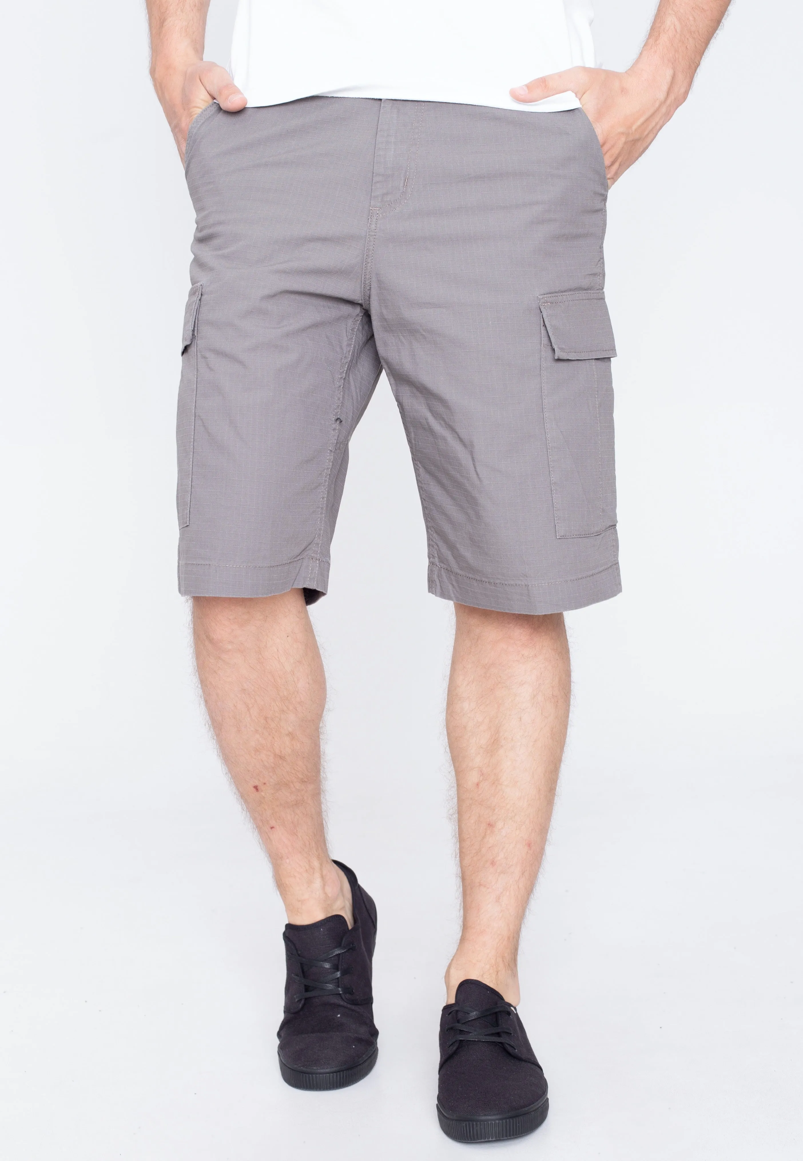 Carhartt WIP - Regular Cargo Anchor Rinsed - Shorts Travel Fit checked shorts