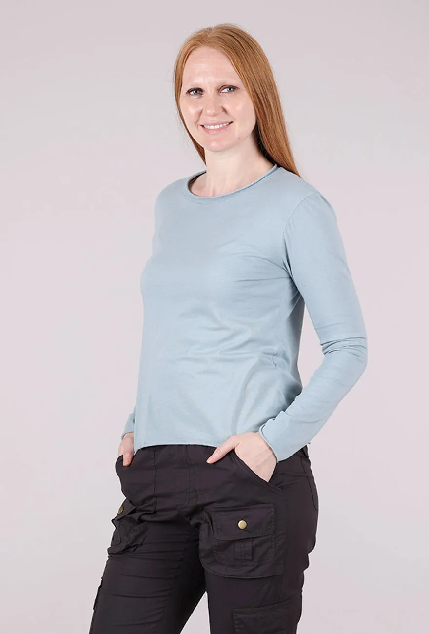 Soft Fabric L/S Barre Tee, Faded