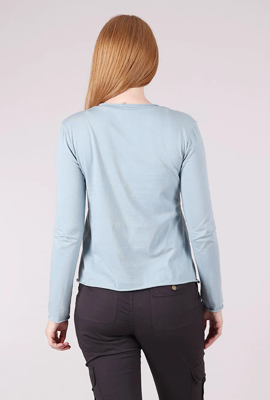 Soft Fabric L/S Barre Tee, Faded