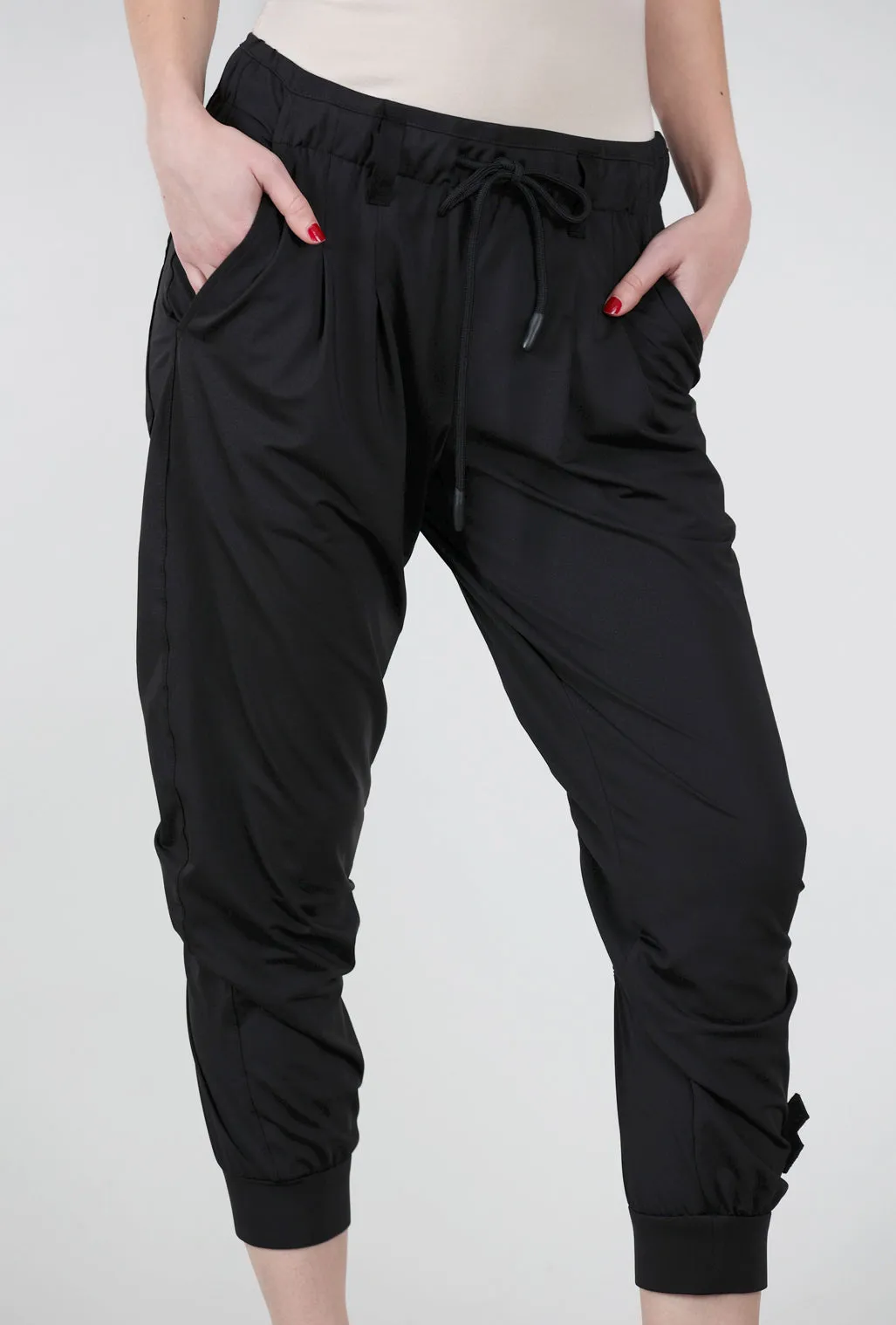 soft fit Posh Pant, Black