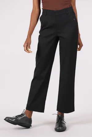 Decorative stitching Dynamic Fit Ultra Stretch Twill Soho Pant, Black