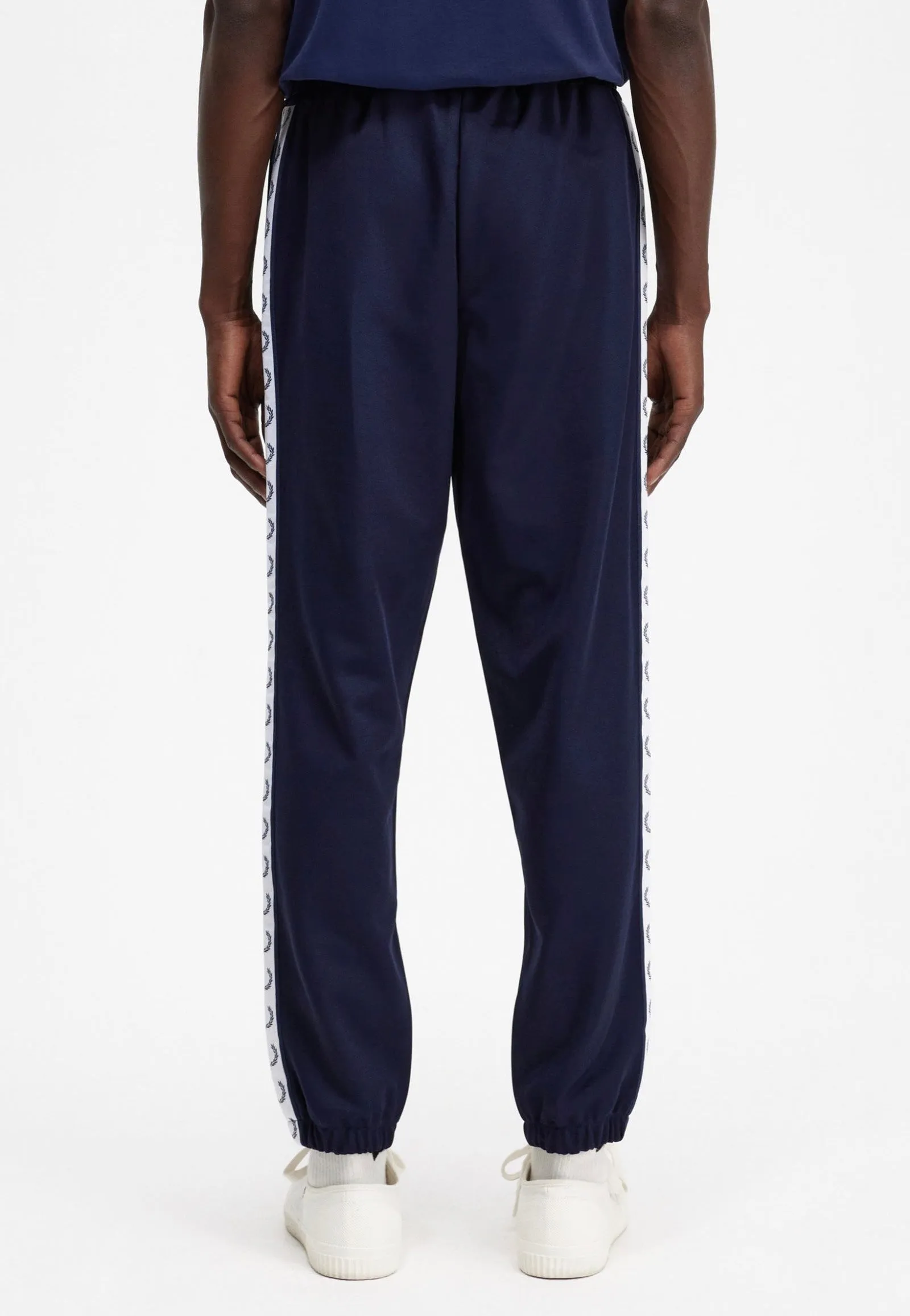 Soft Stretch Fred Perry - Taped Track Carbon Blue - Pants