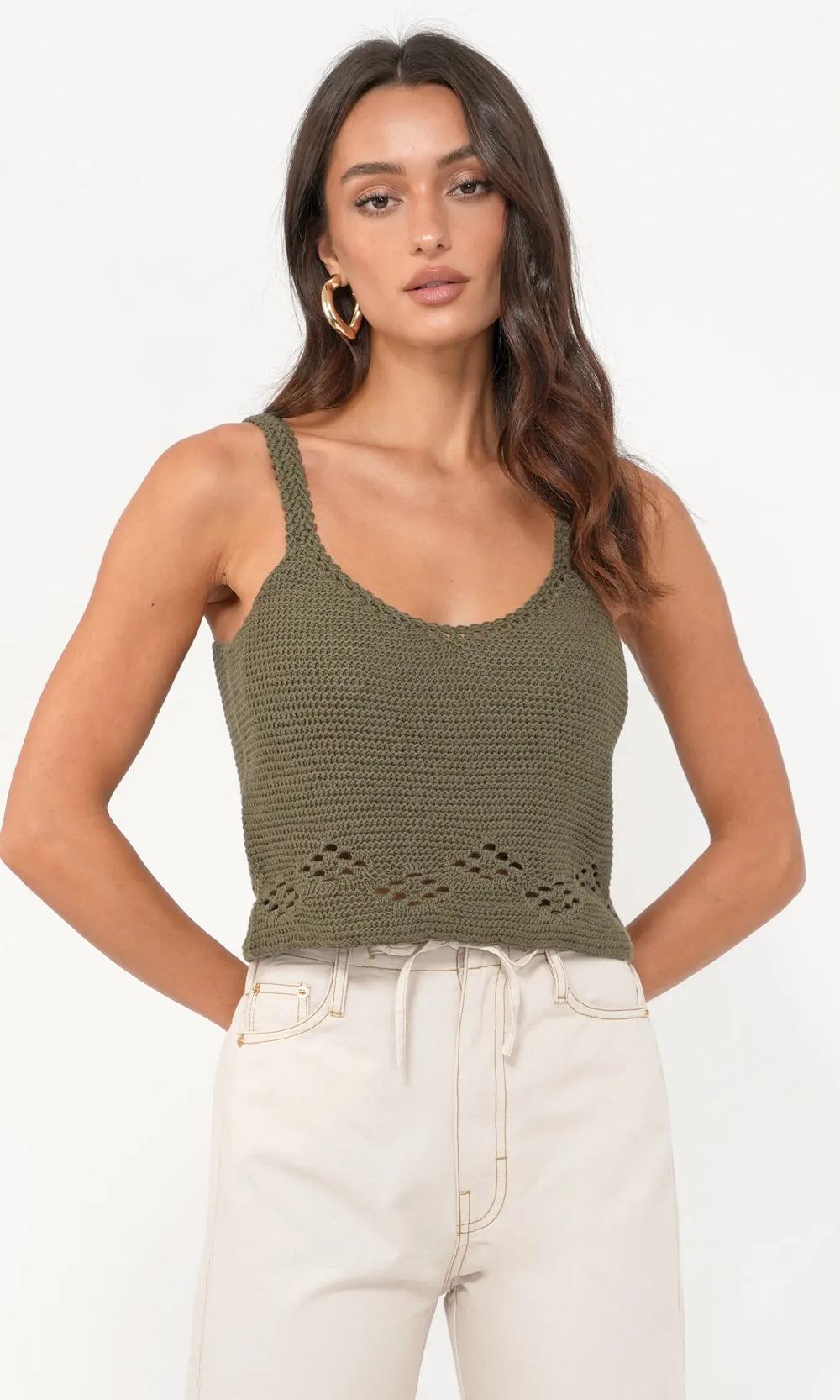 Soft Touch Dixie Crochet Top