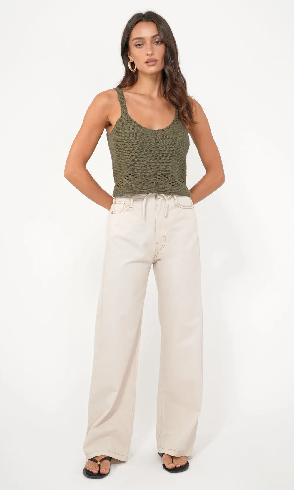 Soft Touch Dixie Crochet Top