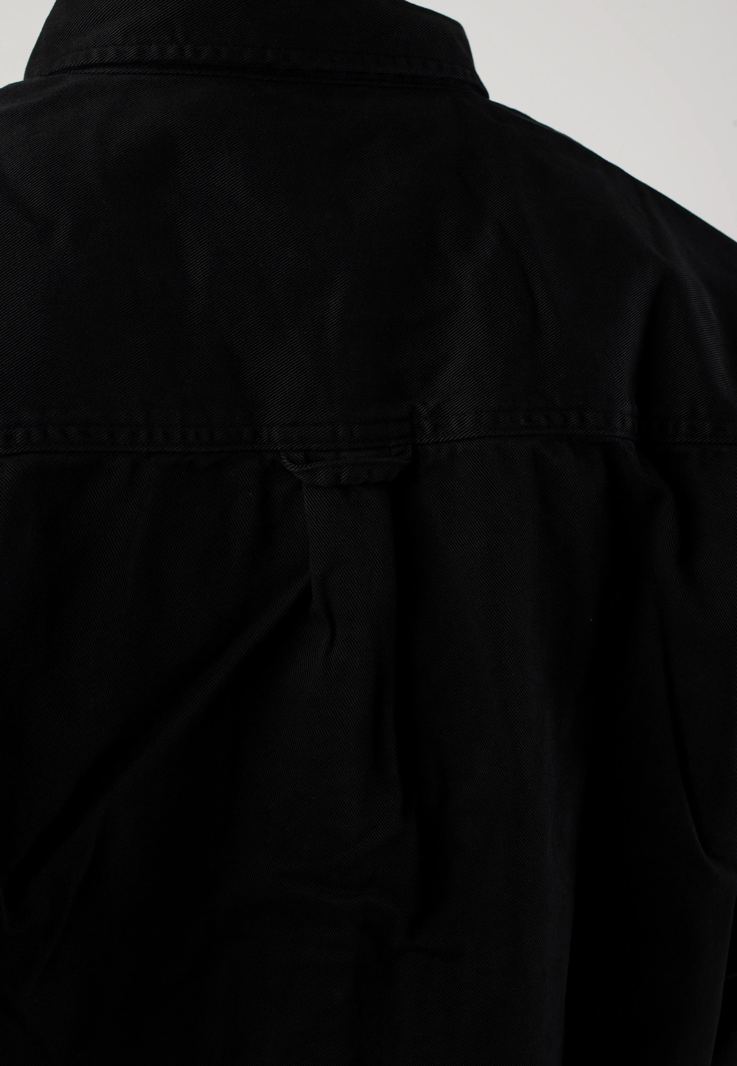 Soft Touch Feel Carhartt WIP - Derby Garment Dyed Black - Jacket