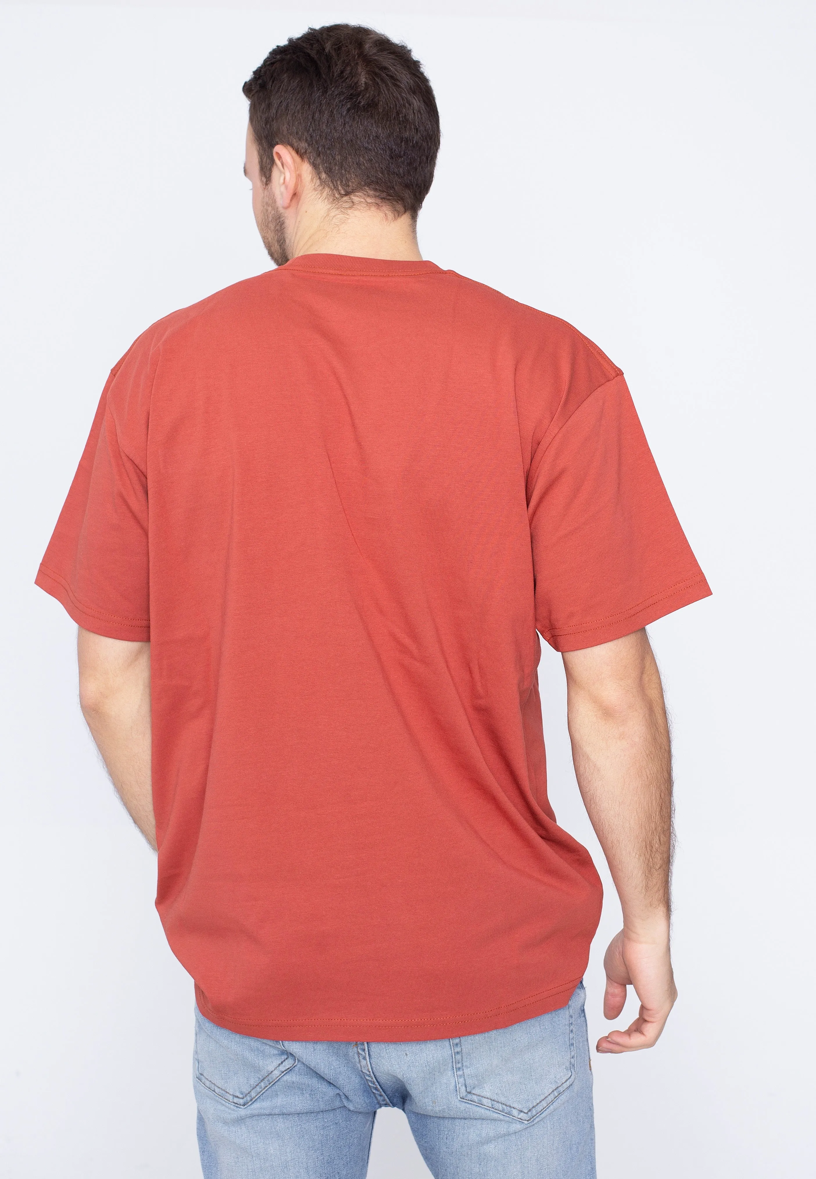 Solid and simple Vans - Woven Patch Pocket Chili Oil - T-Shirt
