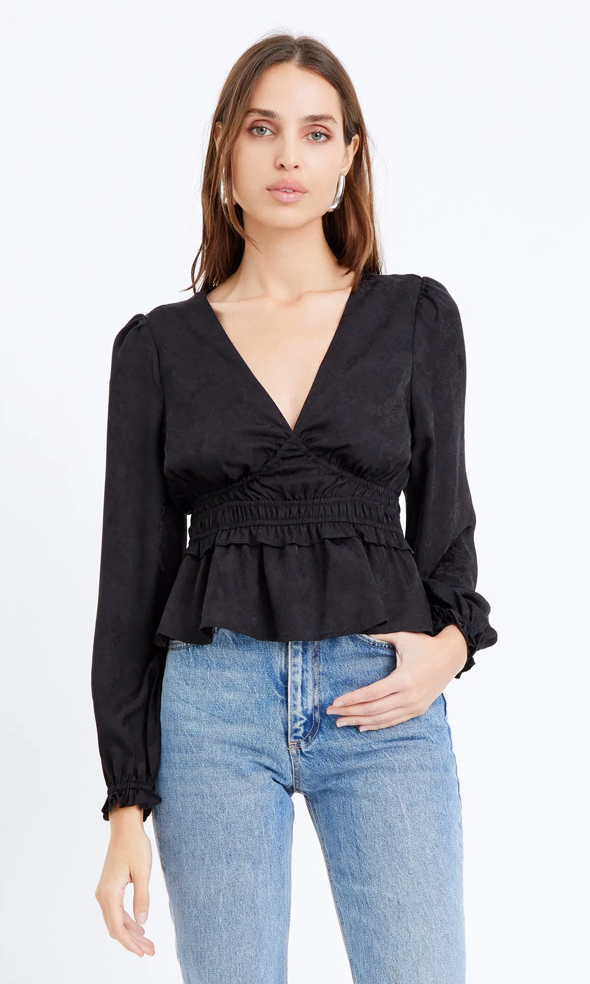 Sona Textured Blouse Light Breezes