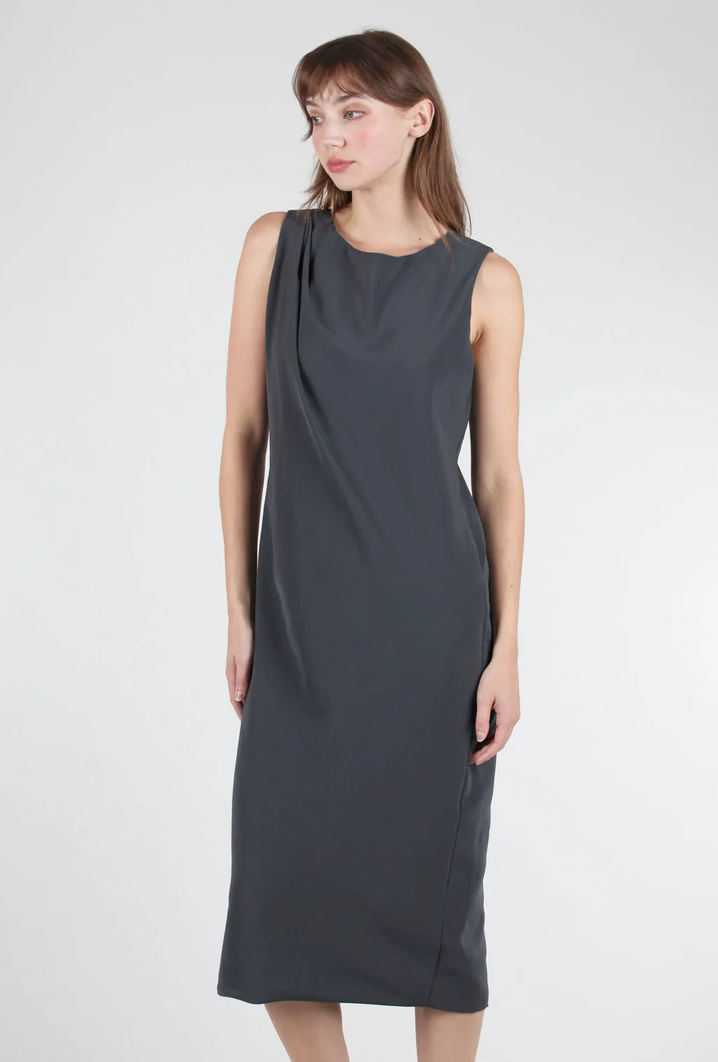 Sophisticated Dress, Obsidian Floor Length